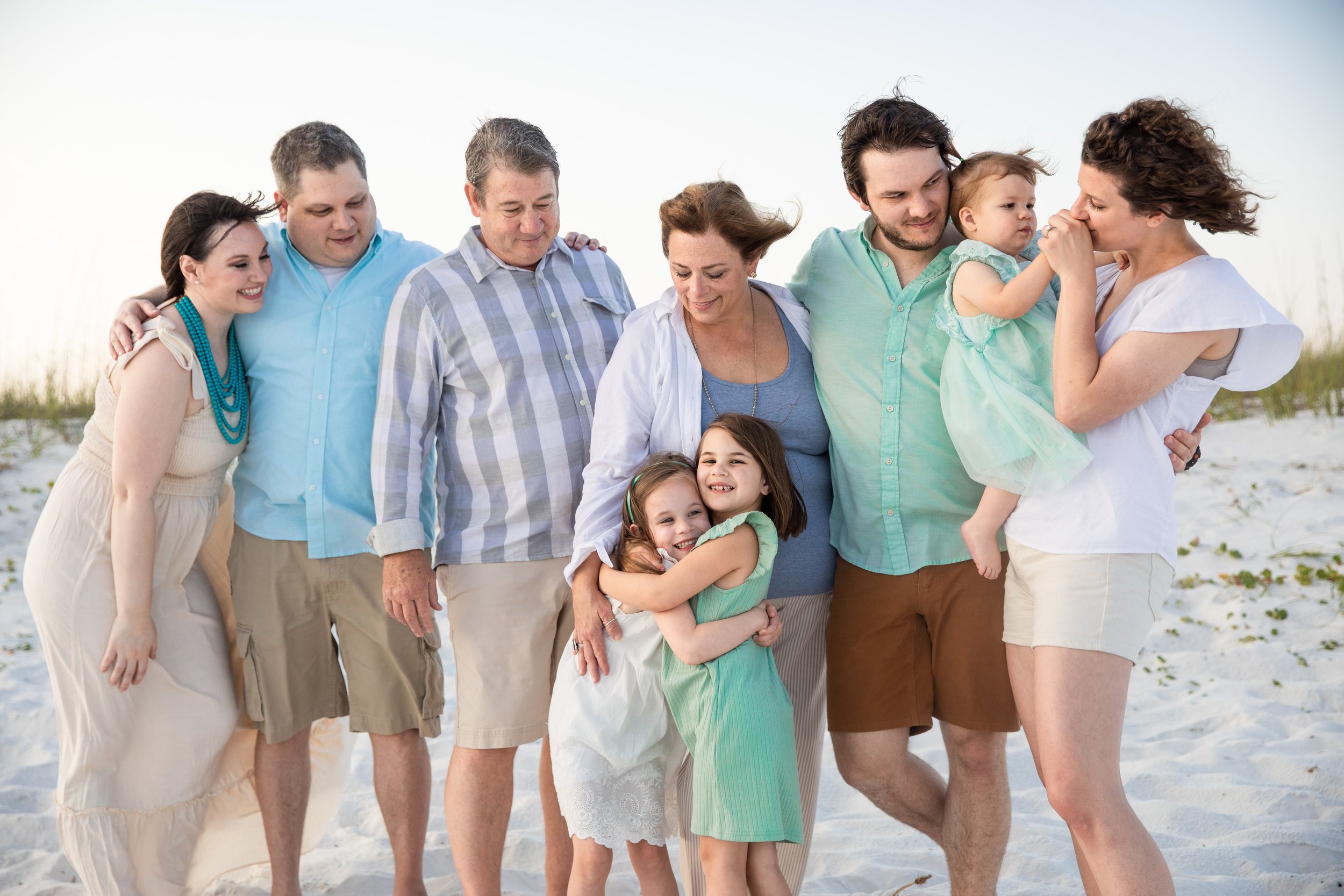 Navarre Beach Extended Family Session