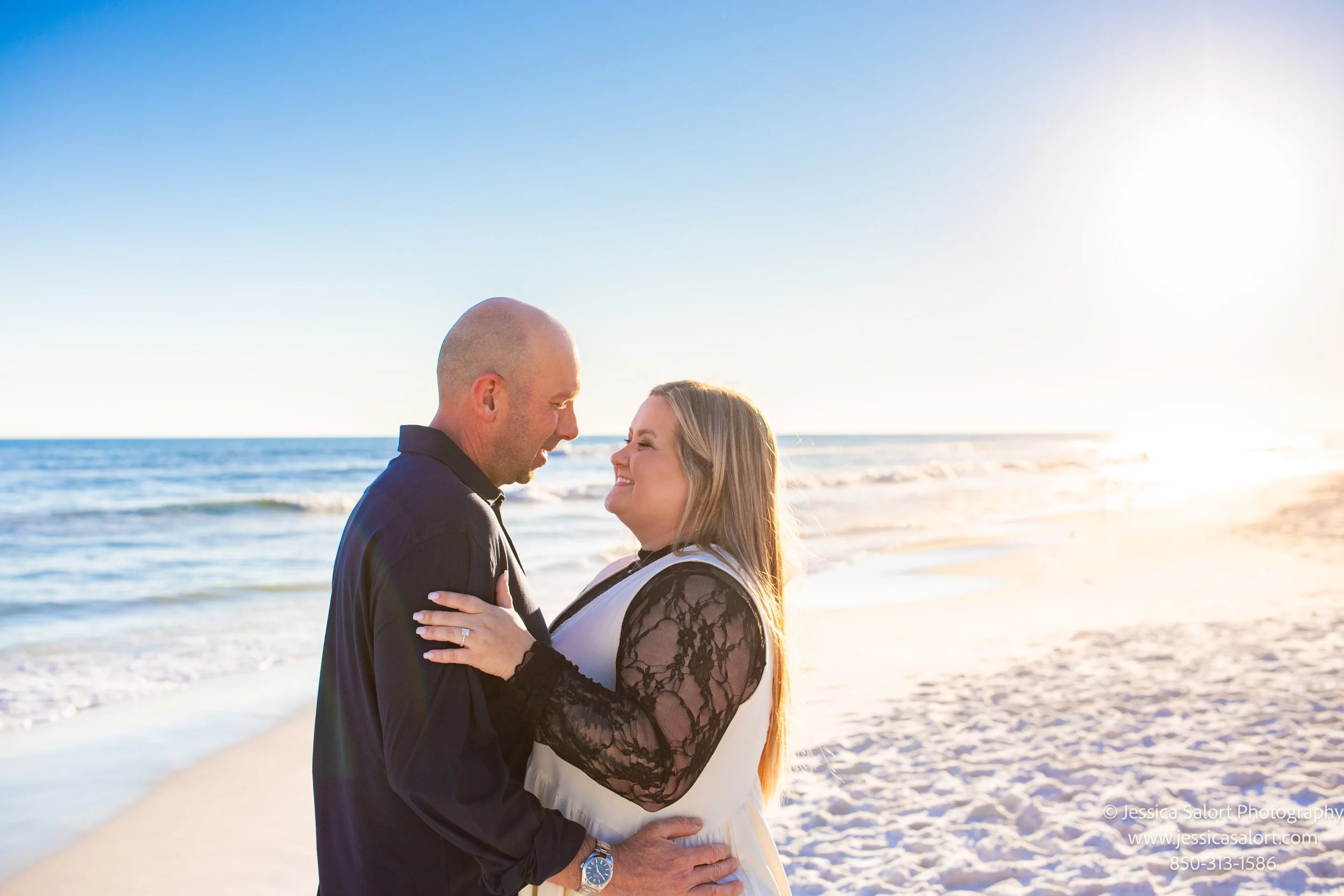 Fall in love on Navarre Beach // Jessica Salort Photography