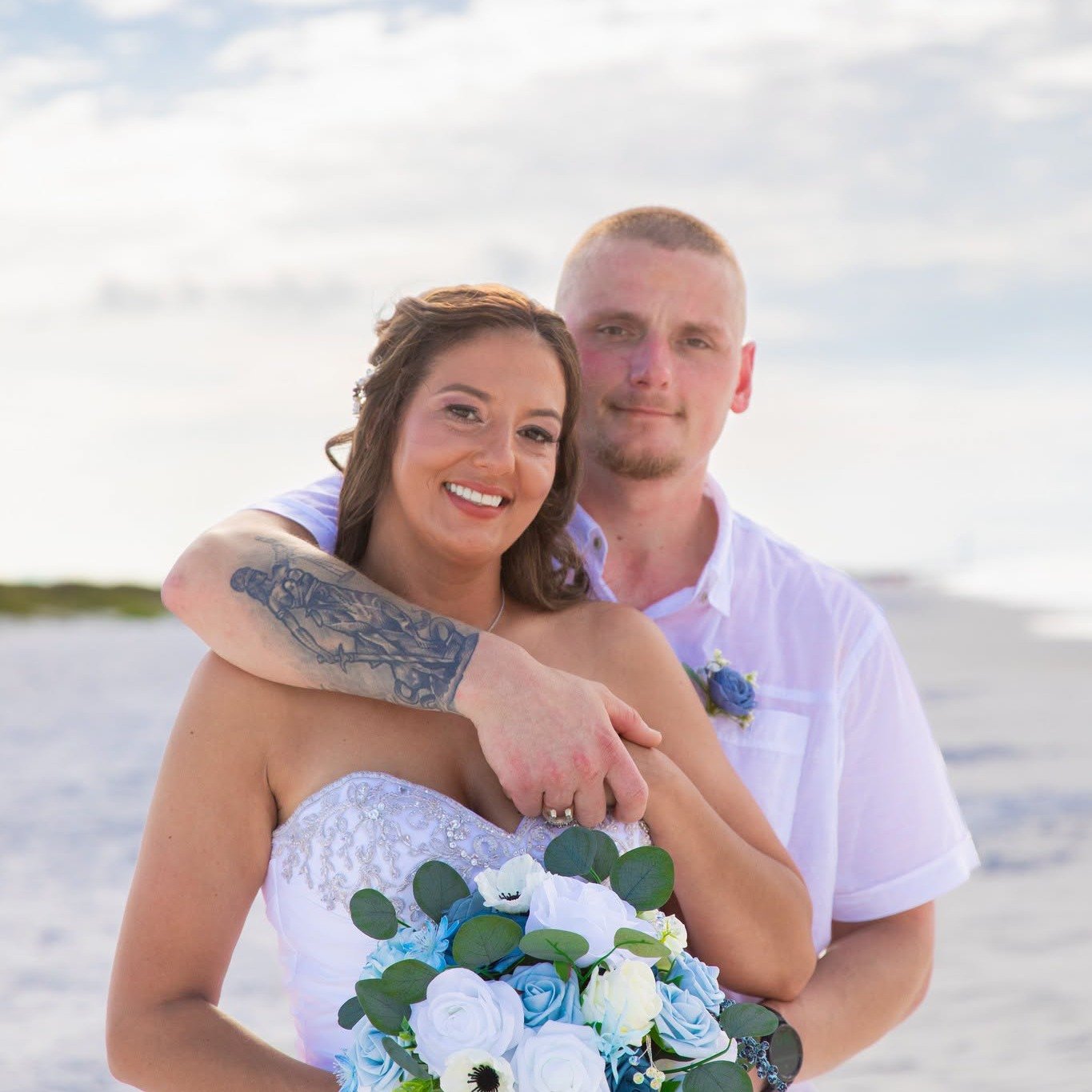 There is something incredibly special about witnessing two people choose to say "I do" after already spending 25 wonderful years building a life together. This beautiful morning wedding on Navarre Beach was a celebration of lasting love, fa