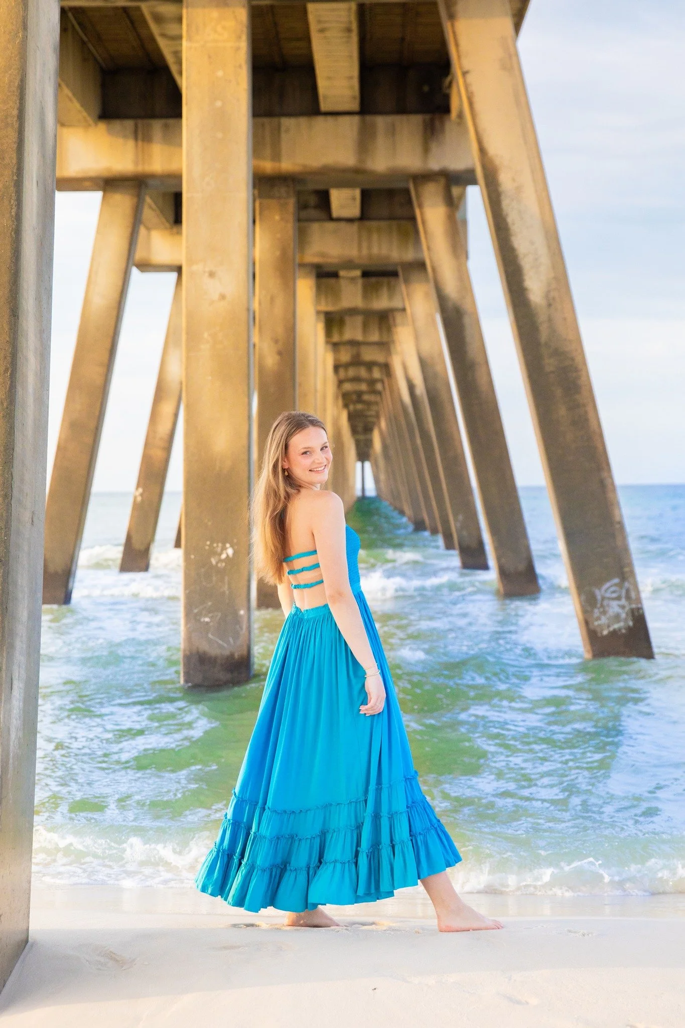 So many people request the pier be in their photos and of course I don't blame them, it is a gorgeous backdrop! These are a few senior photos we took here this week! 
 #SeniorPhotos #SeniorYear #FloridaSeniorPhotographer #SeniorPortraits #navarrepier