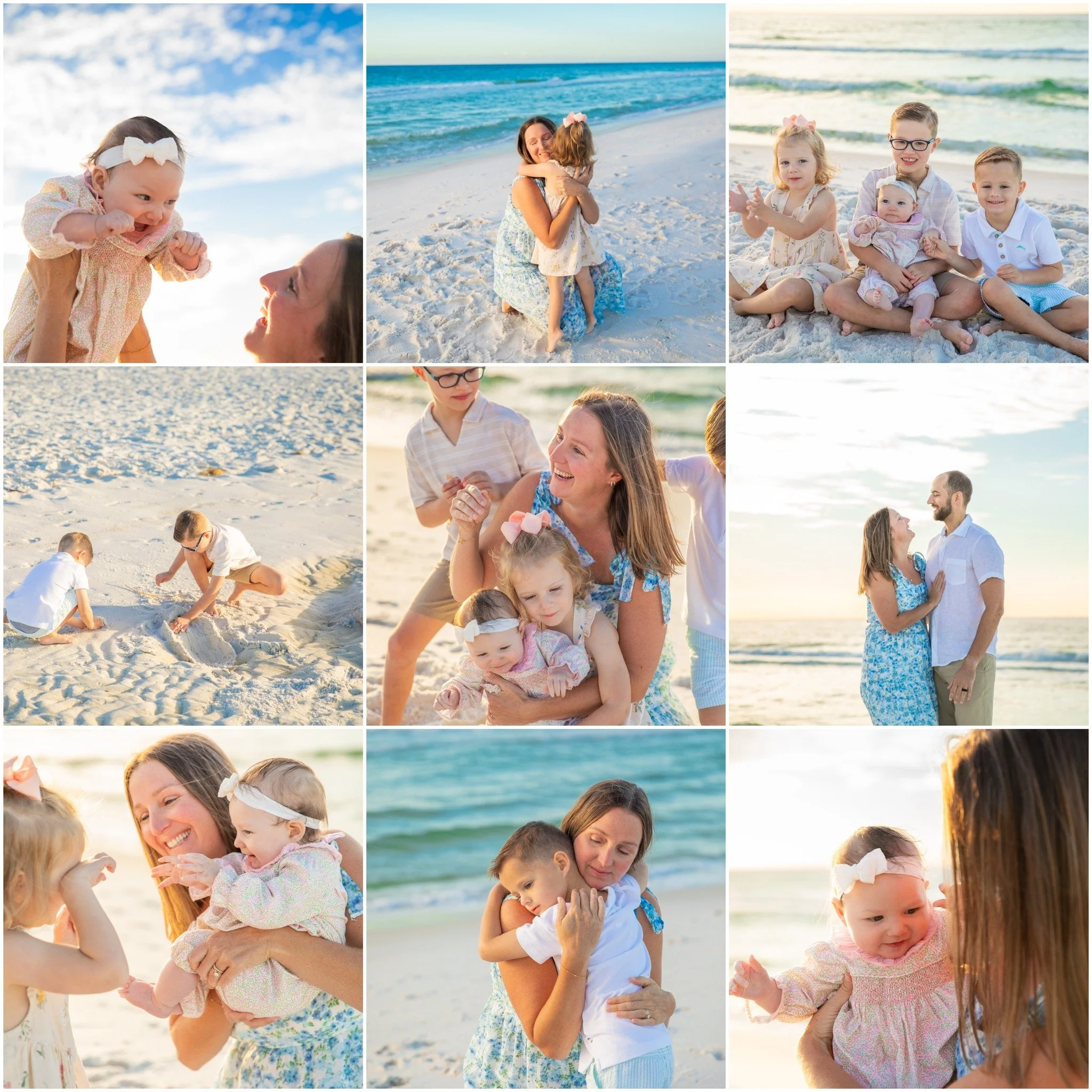 This morning was perfect. I can't believe all the gorgeous images we were able to capture from this session with 4 small children. I always try to capture it all! #navarreflorida #navarrepier #navarrebeach #destin #destinflorida