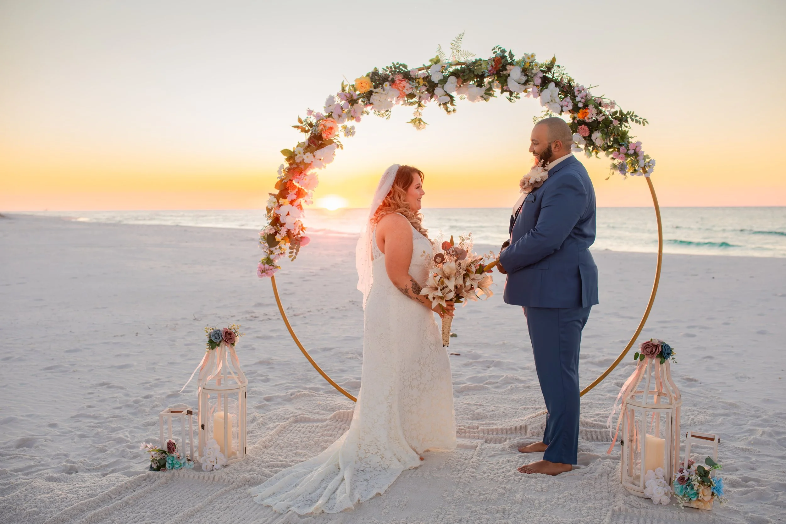 Navarre Beach Weddings - Sunset Weddings