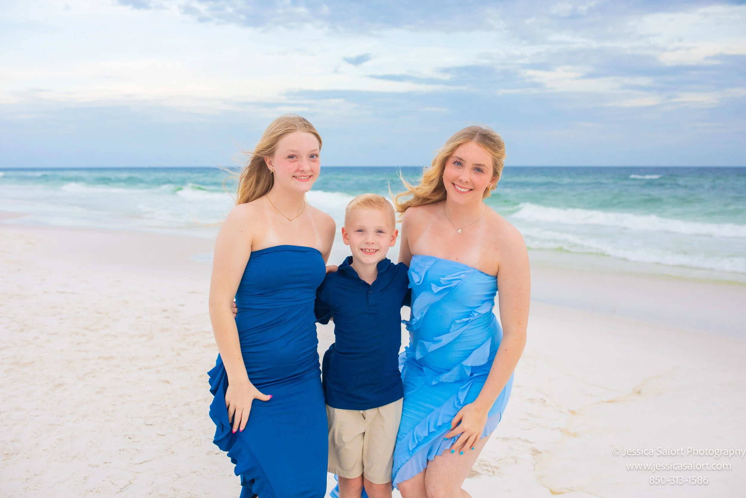 Navarre Beach Photography - Navarre Beach, FL, Family Sunset images