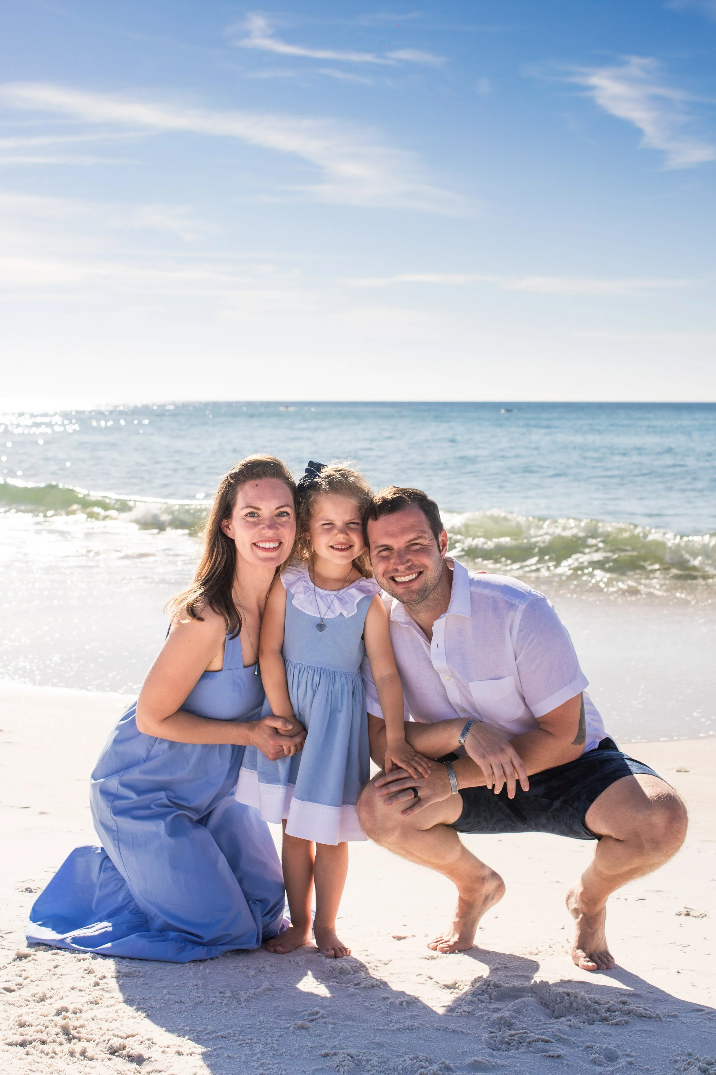 Blue is the perfect color for your next photos- Navarre Beach Photography - Jessica Salort Photographer
