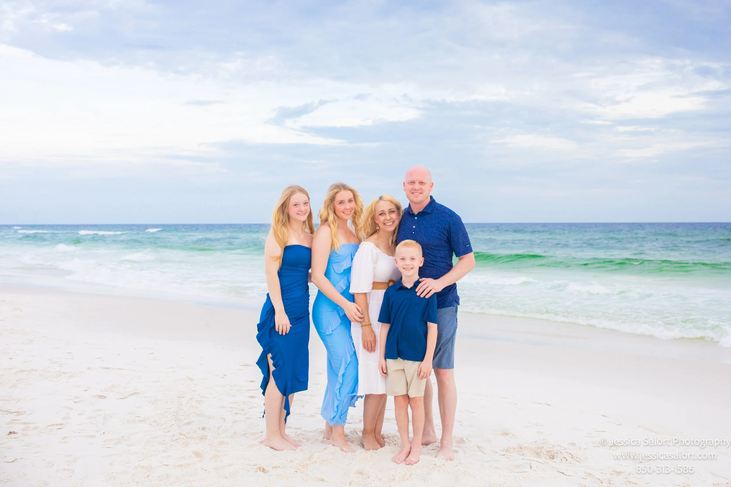 Navarre Beach Photography - Navarre Beach, FL, Family Sunset images