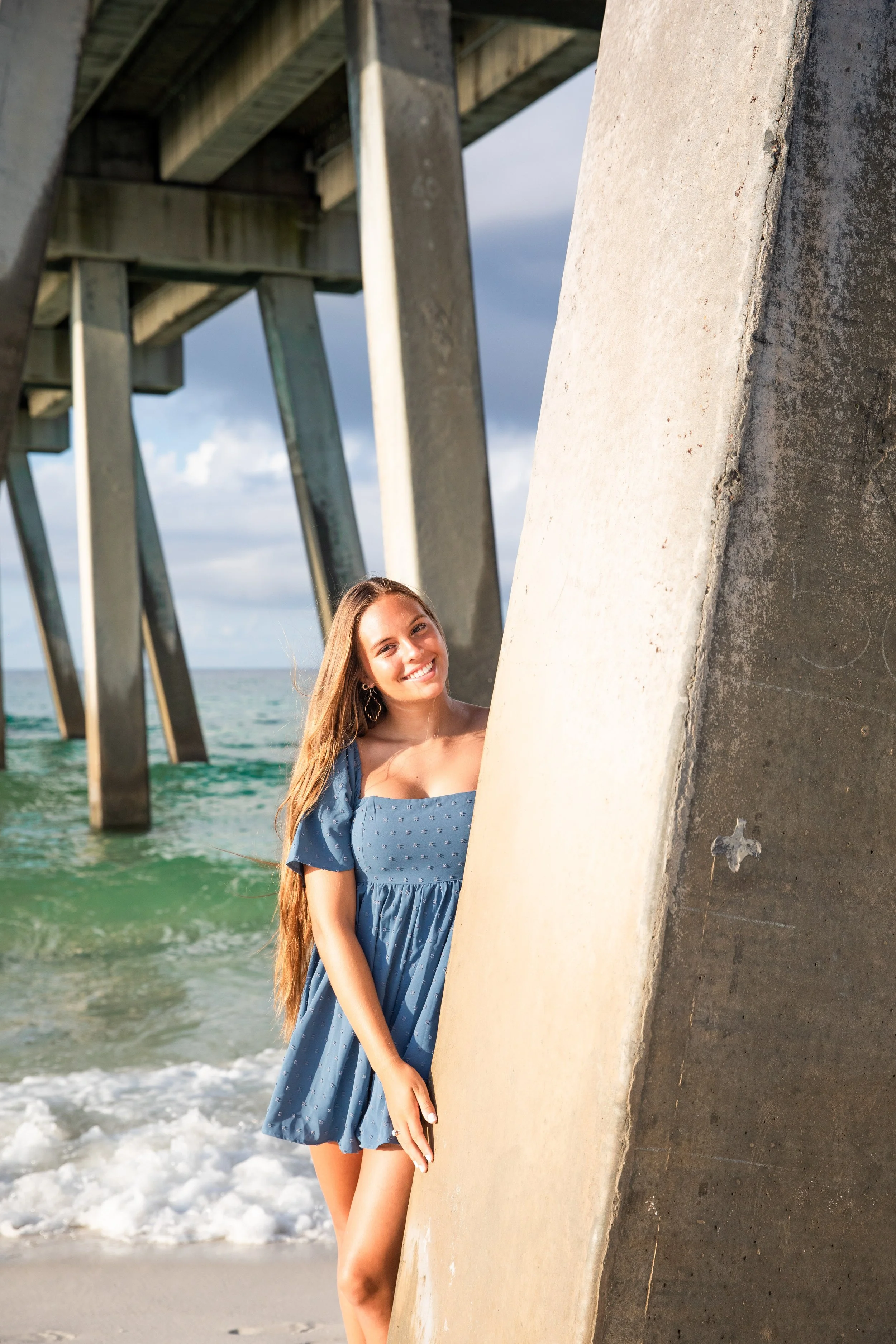 Blue is the perfect color for your next photos- Navarre Beach Photography - Jessica Salort Photographer