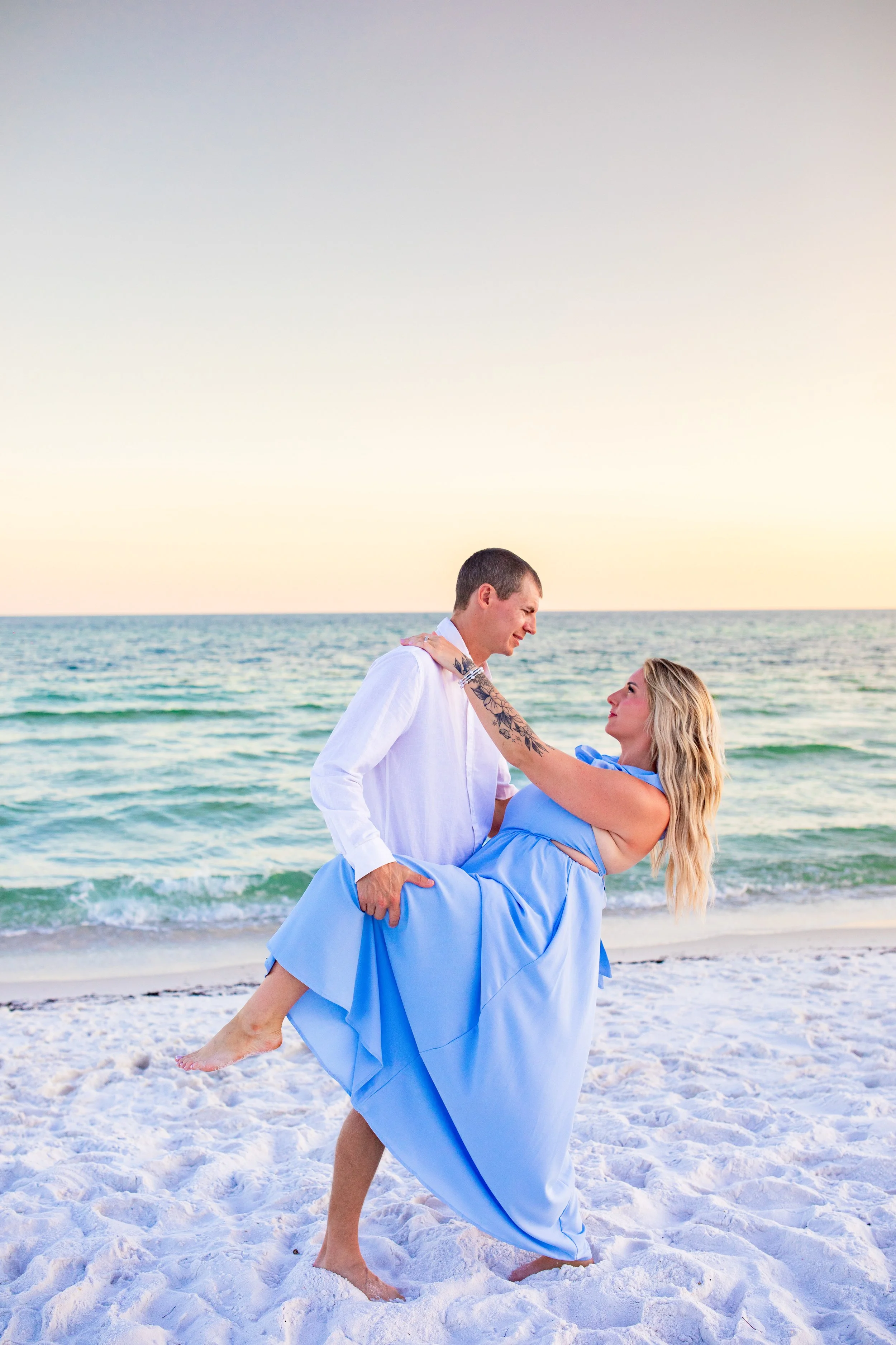 Blue is the perfect color for your next photos- Navarre Beach Photography - Jessica Salort Photographer