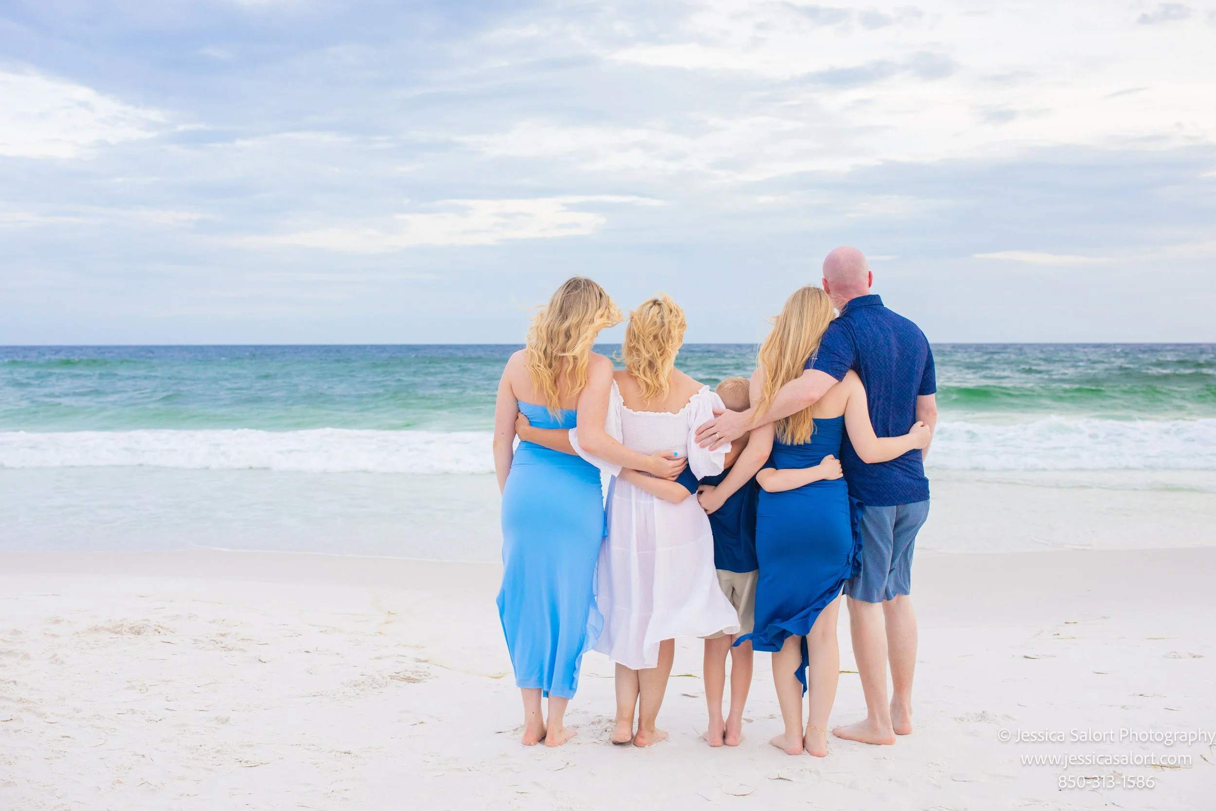 Navarre Beach Photography - Navarre Beach, FL, Family Sunset images