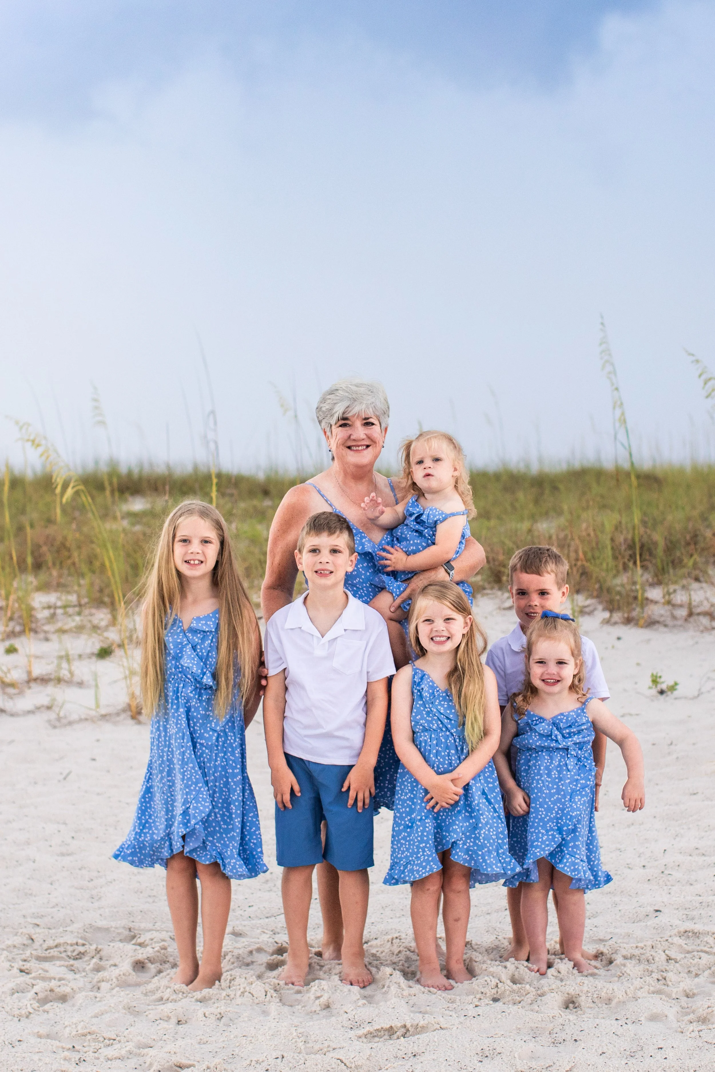 Blue is the perfect color for your next photos- Navarre Beach Photography - Jessica Salort Photographer