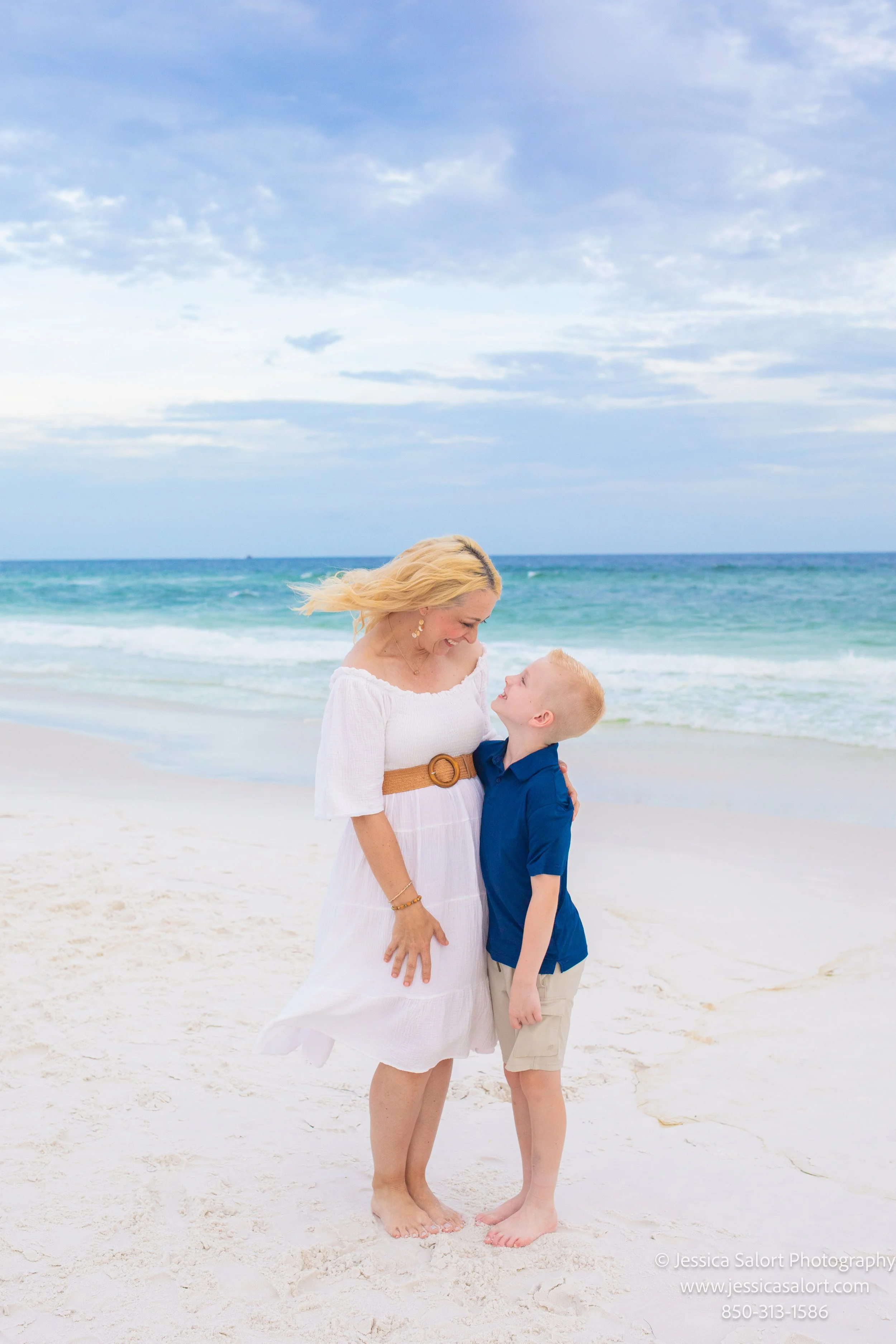 Navarre Beach Photography - Navarre Beach, FL, Family Sunset images