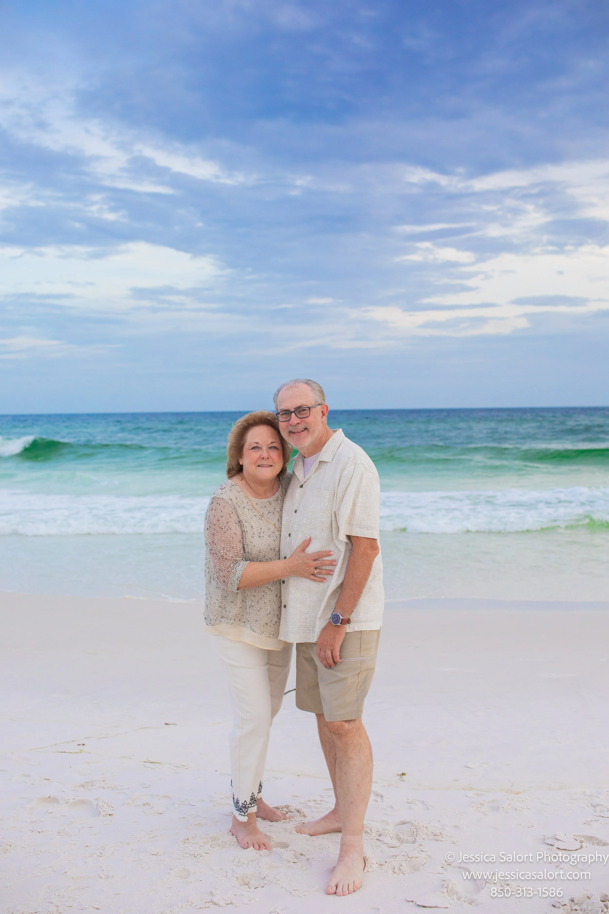 Navarre Beach Photography - Navarre Beach, FL, Family Sunset images