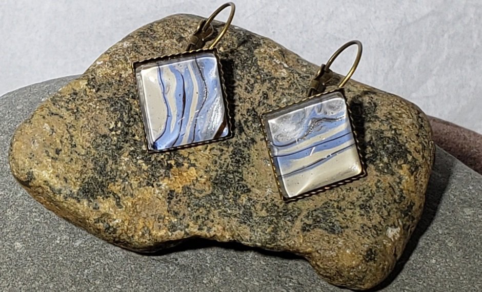 Blue Earrings