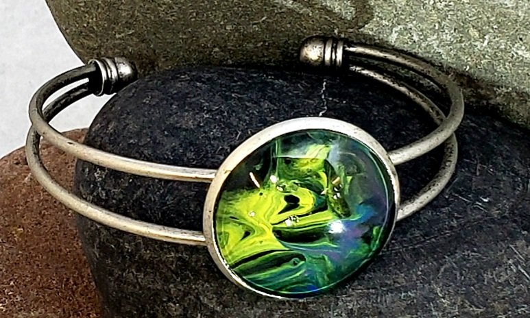 Yellow and Green Bracelet