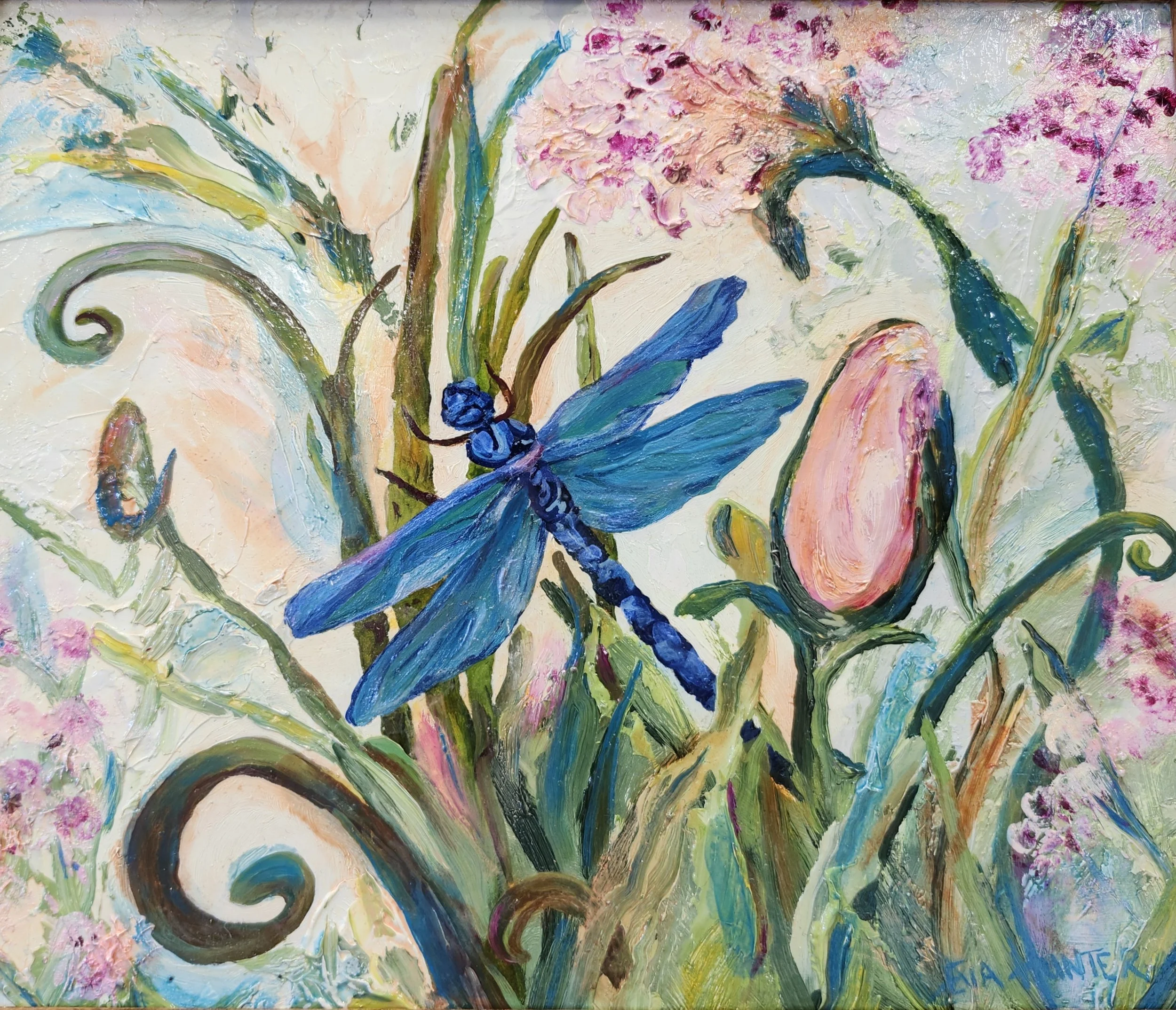 Dragonfly Painting
