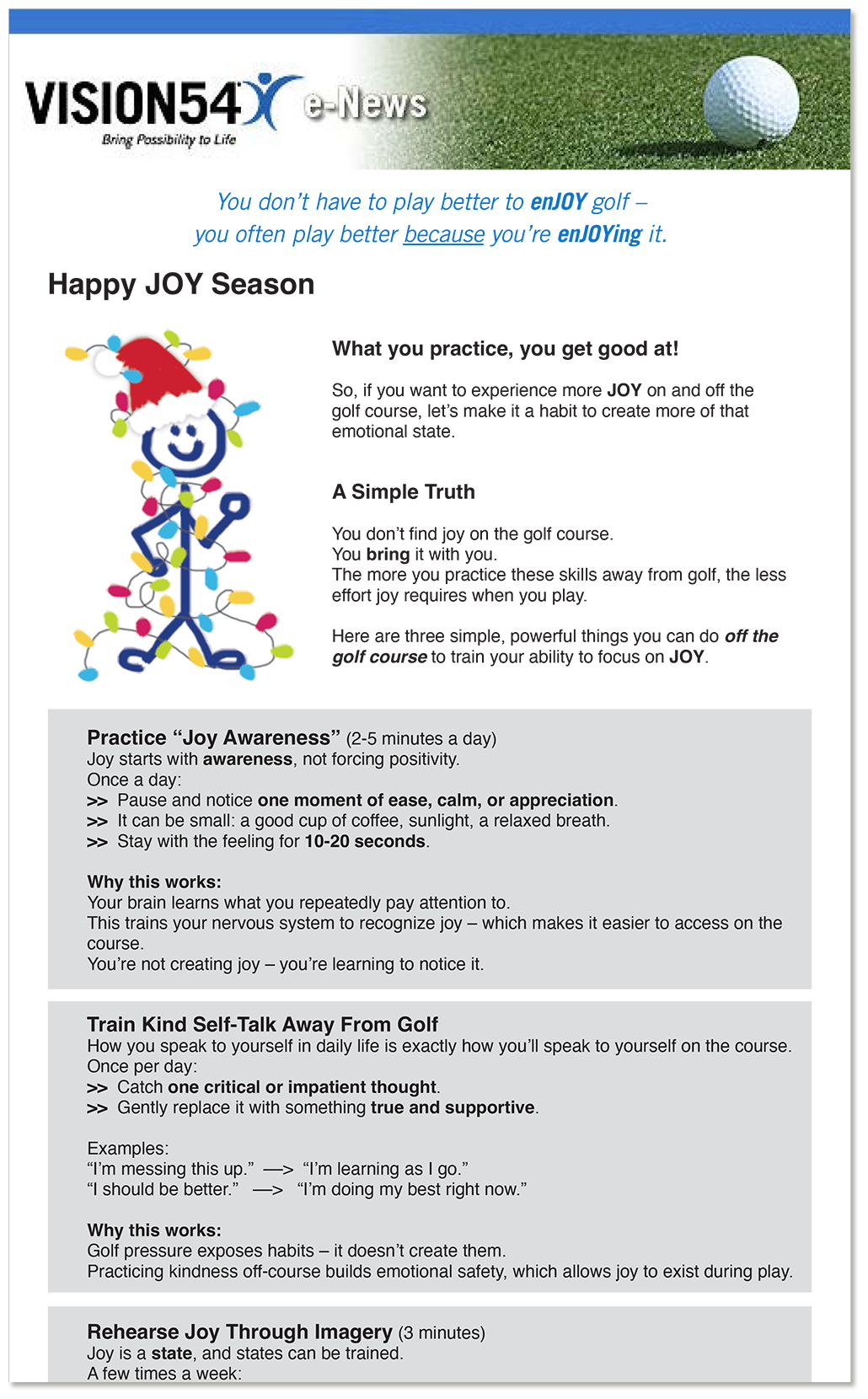 VISION54 eNews v12.25