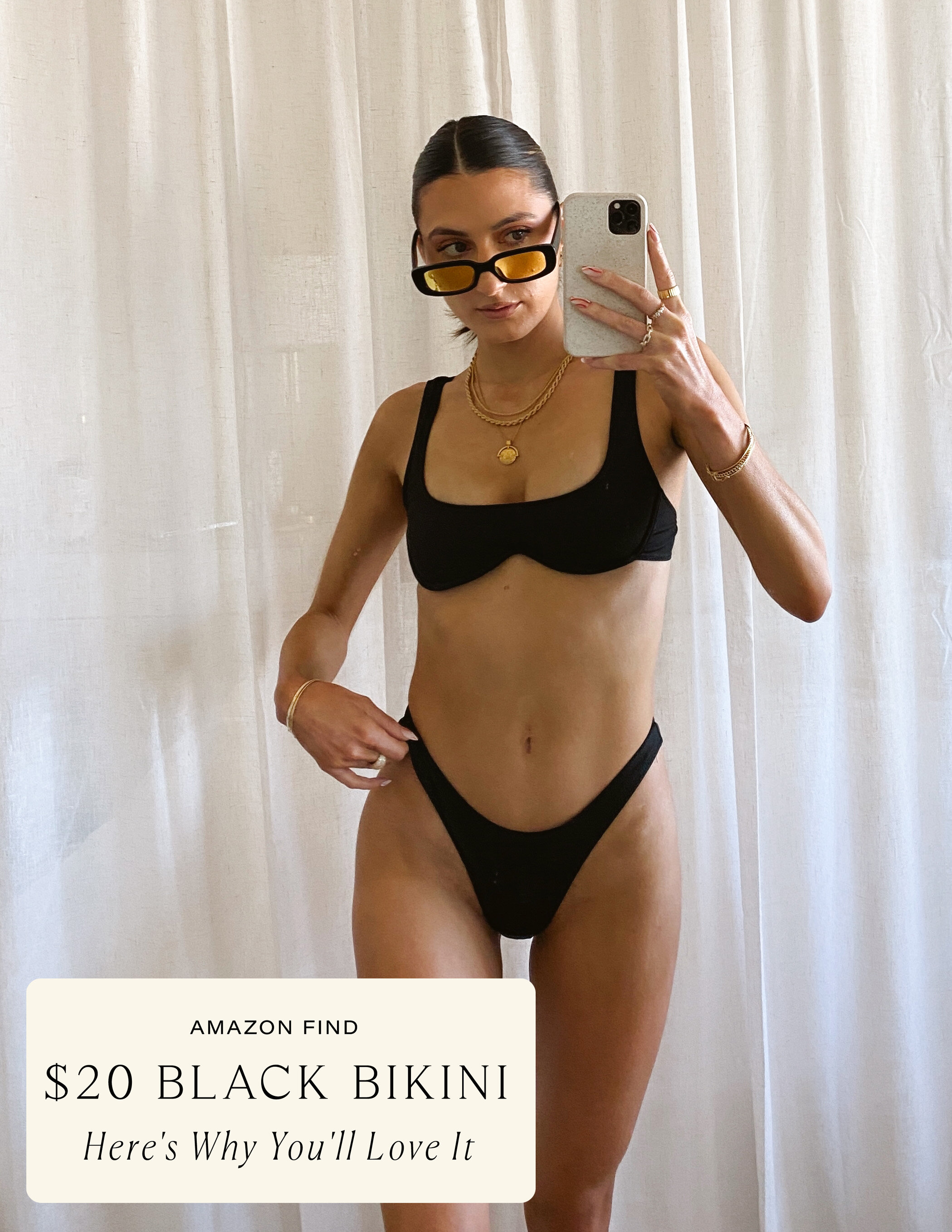 Affordable Black Bikini