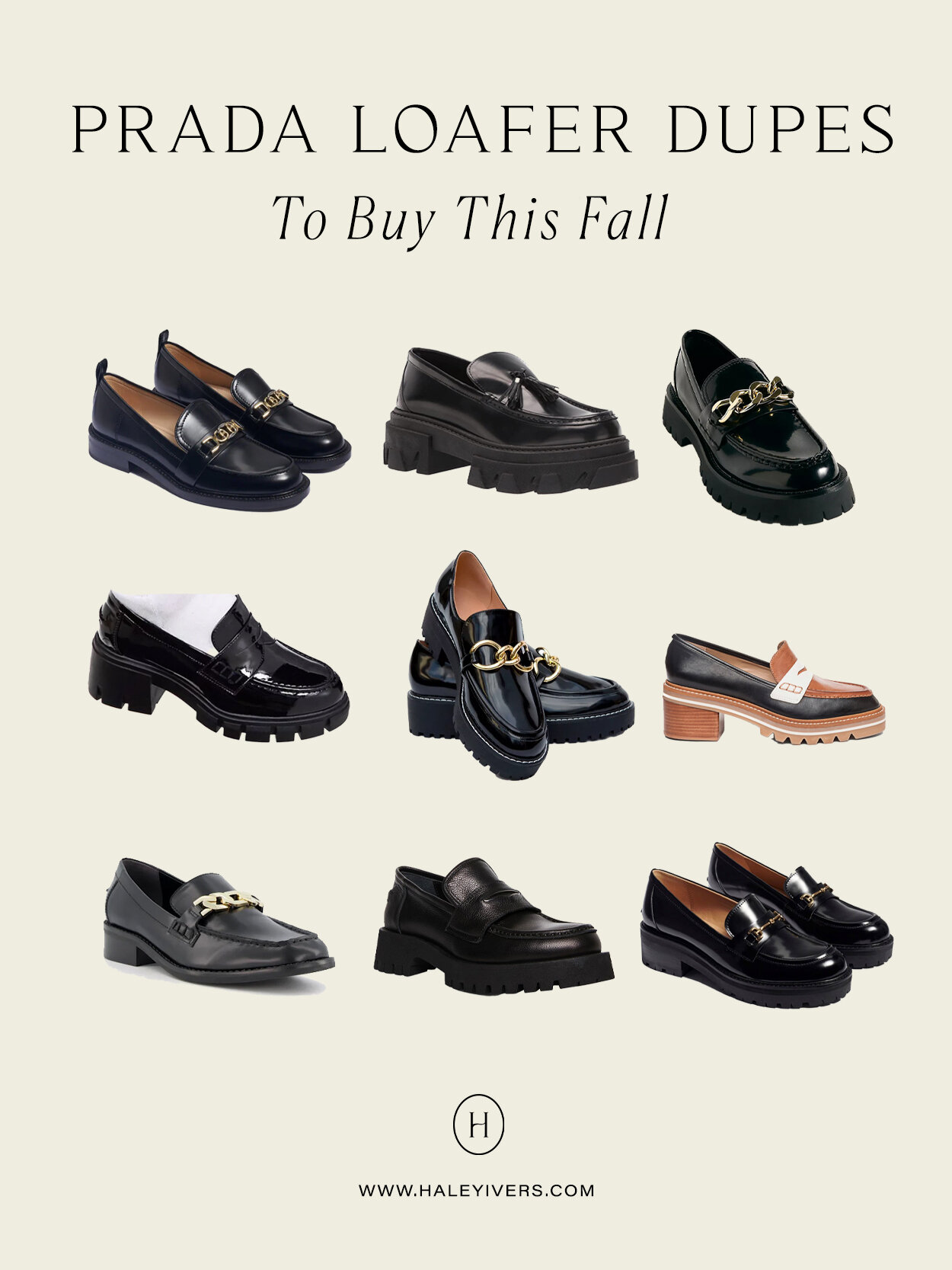 Prada Loafer Dupes You Need to Try This Fall — HALEY IVERS | Influencer and  Content Creator