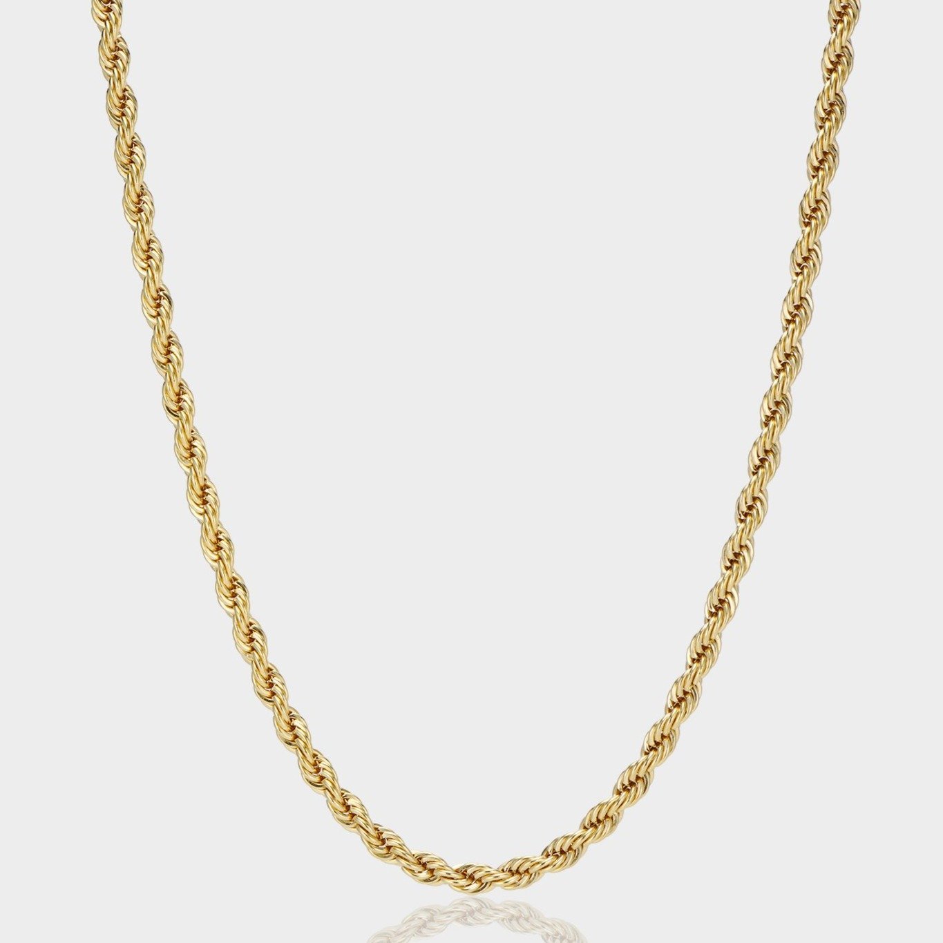 Aureum Chloe Gold Rope Layering Necklace
