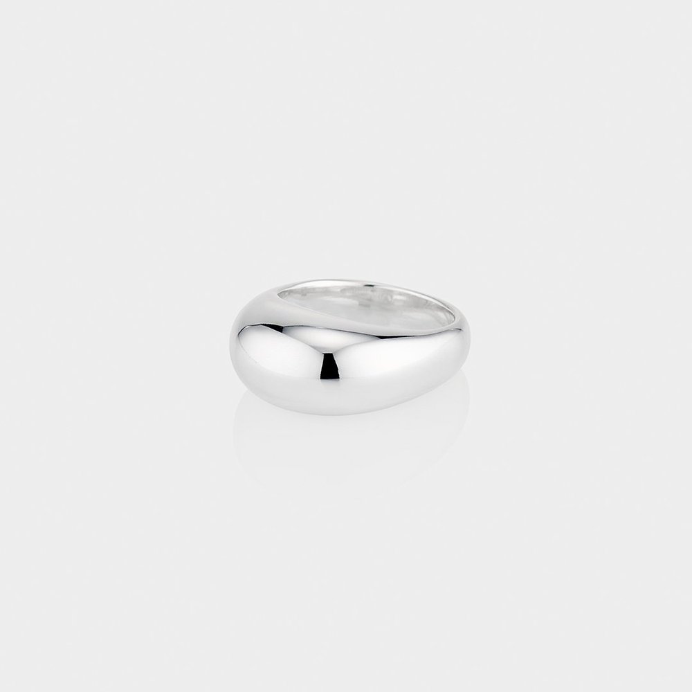 Aureum Abella Bold Silver Statement Ring