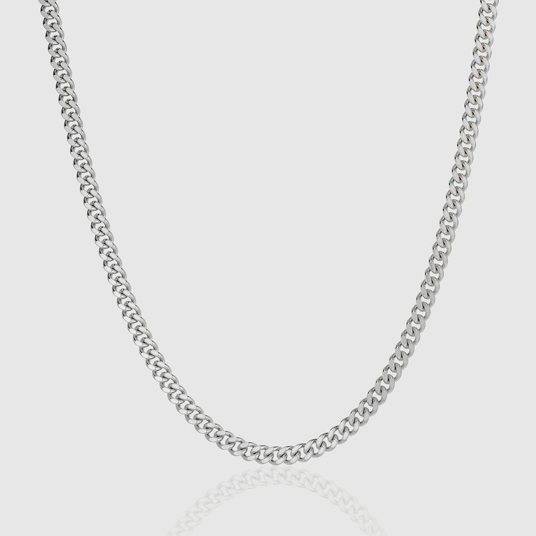 Aureum Taylor Silver Chain Layering Necklace