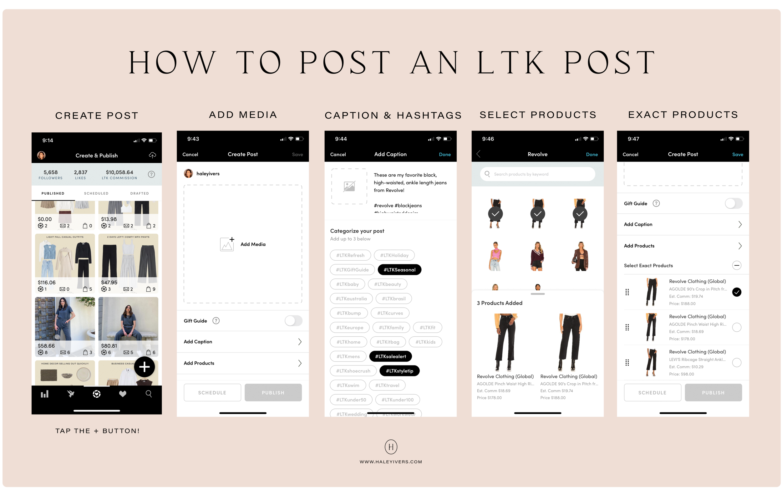 The Ultimate Guide: How to Monetize Your Content with LTK as an Influencer  — HALEY IVERS