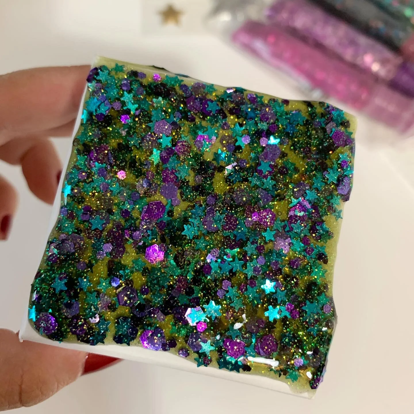 Glittery Treasure Boxes