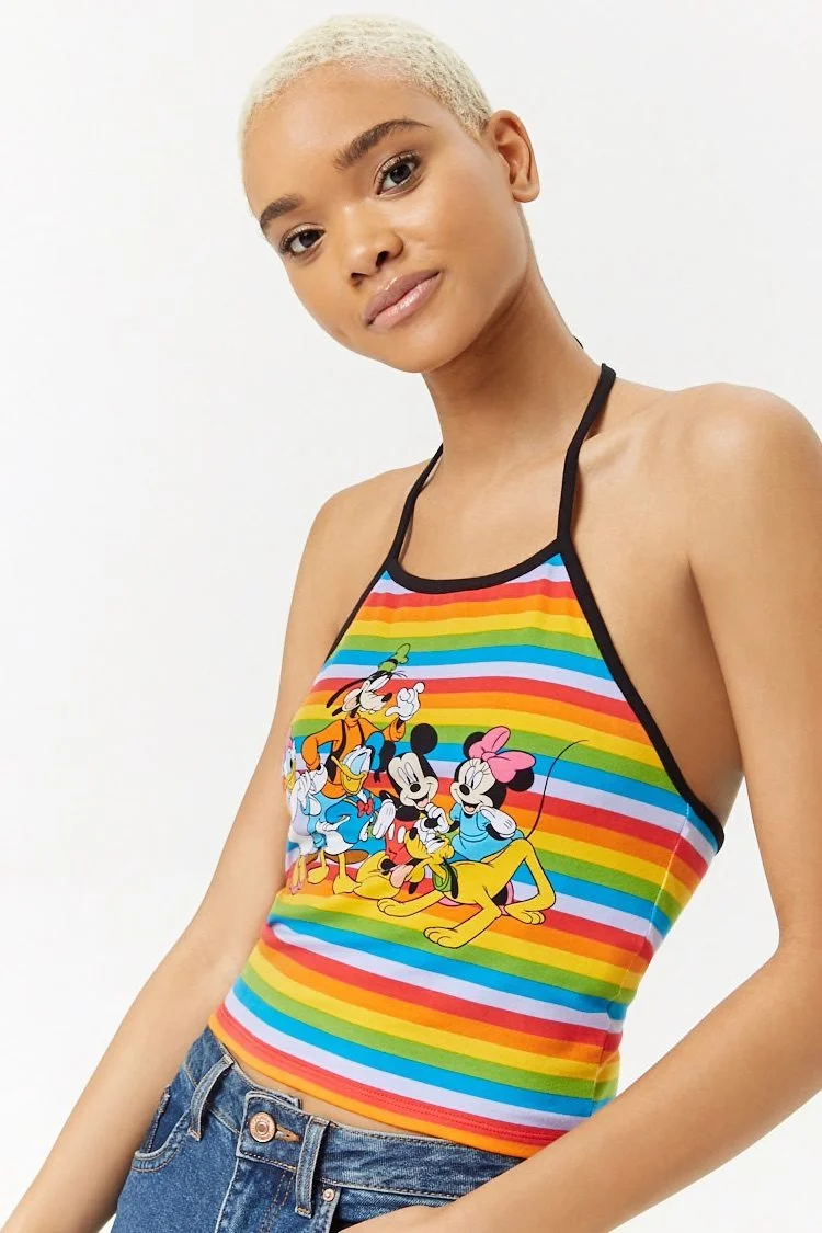 rainbow tank top forever 21
