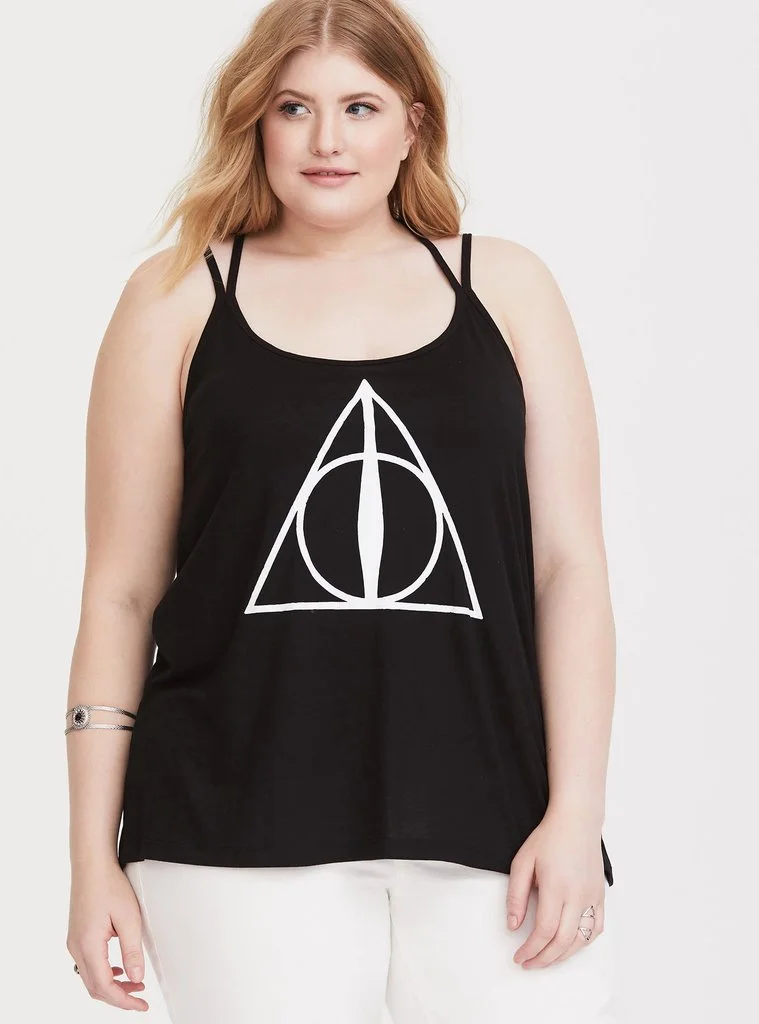 Harry Potter Black Crisscross Cami - $34.90