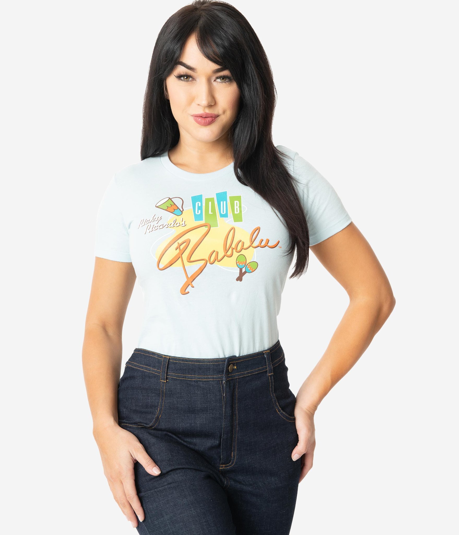 I Love Lucy x Unique Vintage Club Babalu Womens Tee