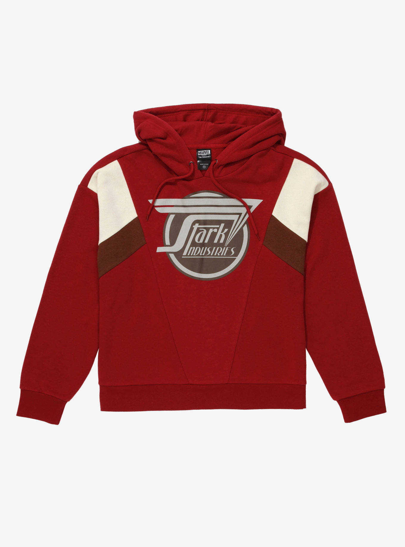 HER UNIVERSE MARVEL IRON MAN STARK INDUSTRIES HOODIE PLUS SIZE