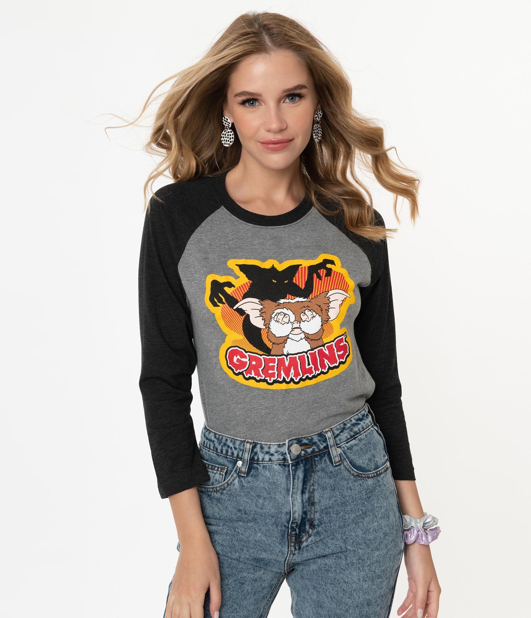 THE GREMLINS GIZMO CROP TOP PLUS SIZE 1X 2X 3X NEW!