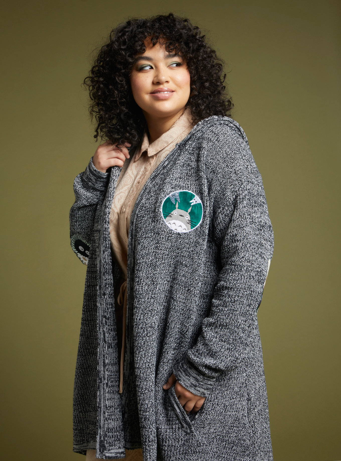 totoro cardigan