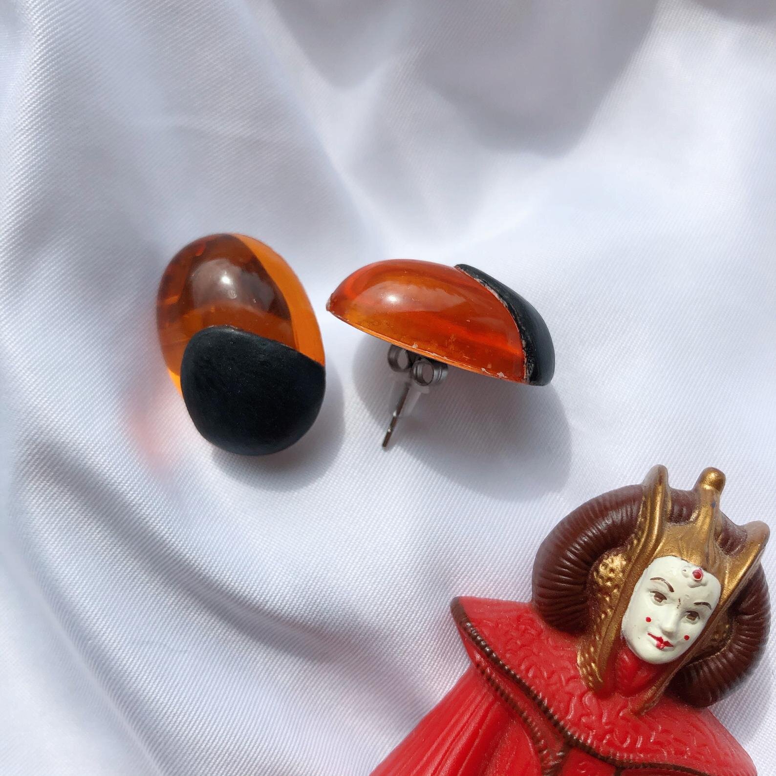 Queen Amidala Post Earrings