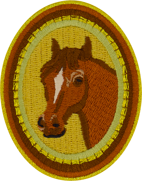 Felicity Merriman™ Horse Cameo Patch