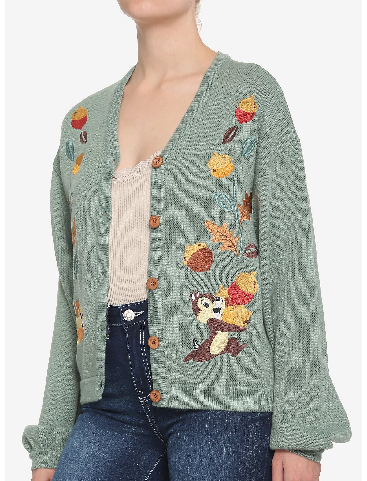 Her Universe Disney Chip 'N' Dale Slouchy Cardigan