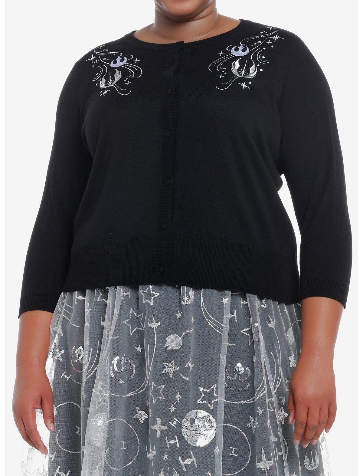 Her Universe Star Wars Retro Cardigan Plus Size Her Universe Exclusive