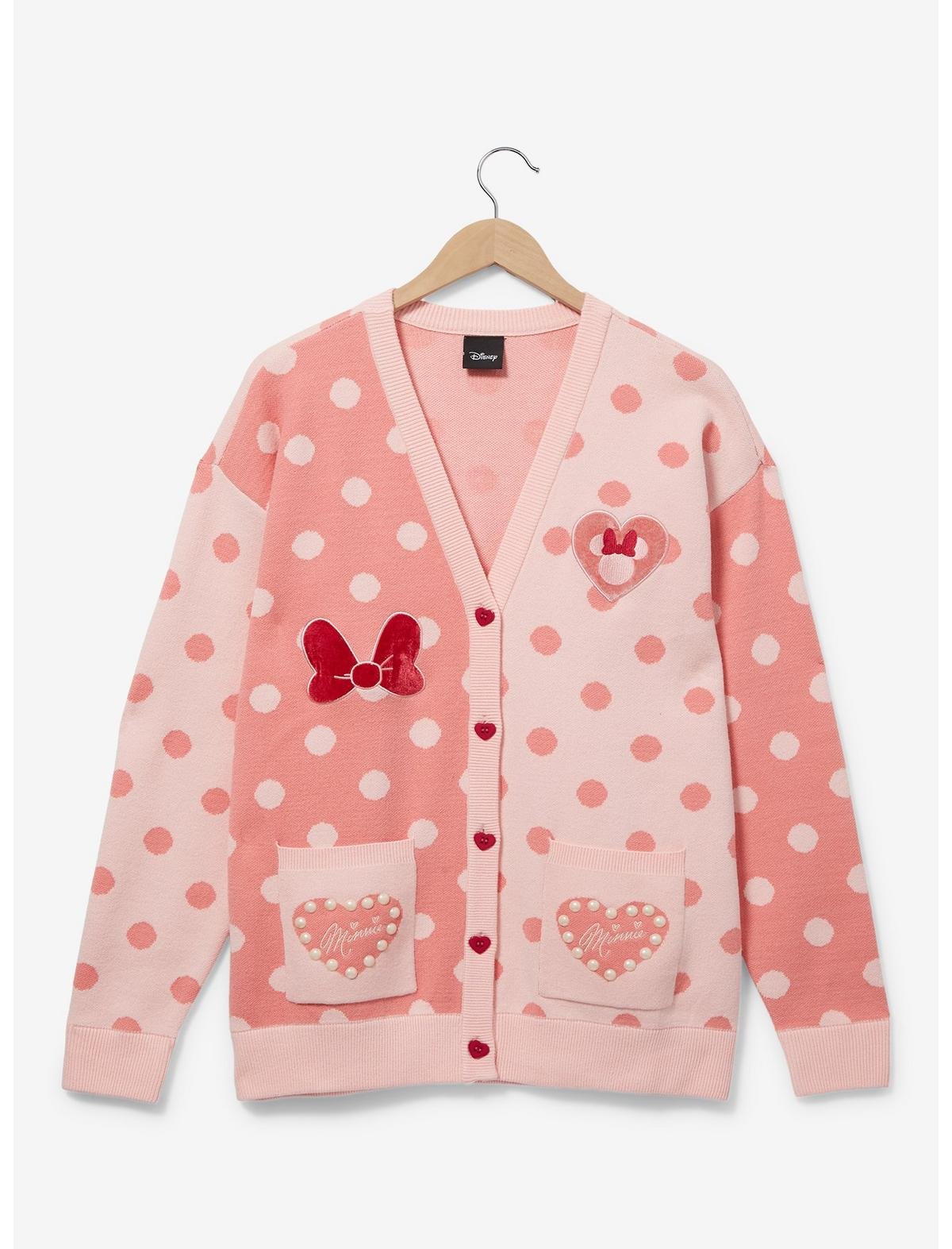 Disney Minnie Mouse Polka Dot Cardigan Plus Size