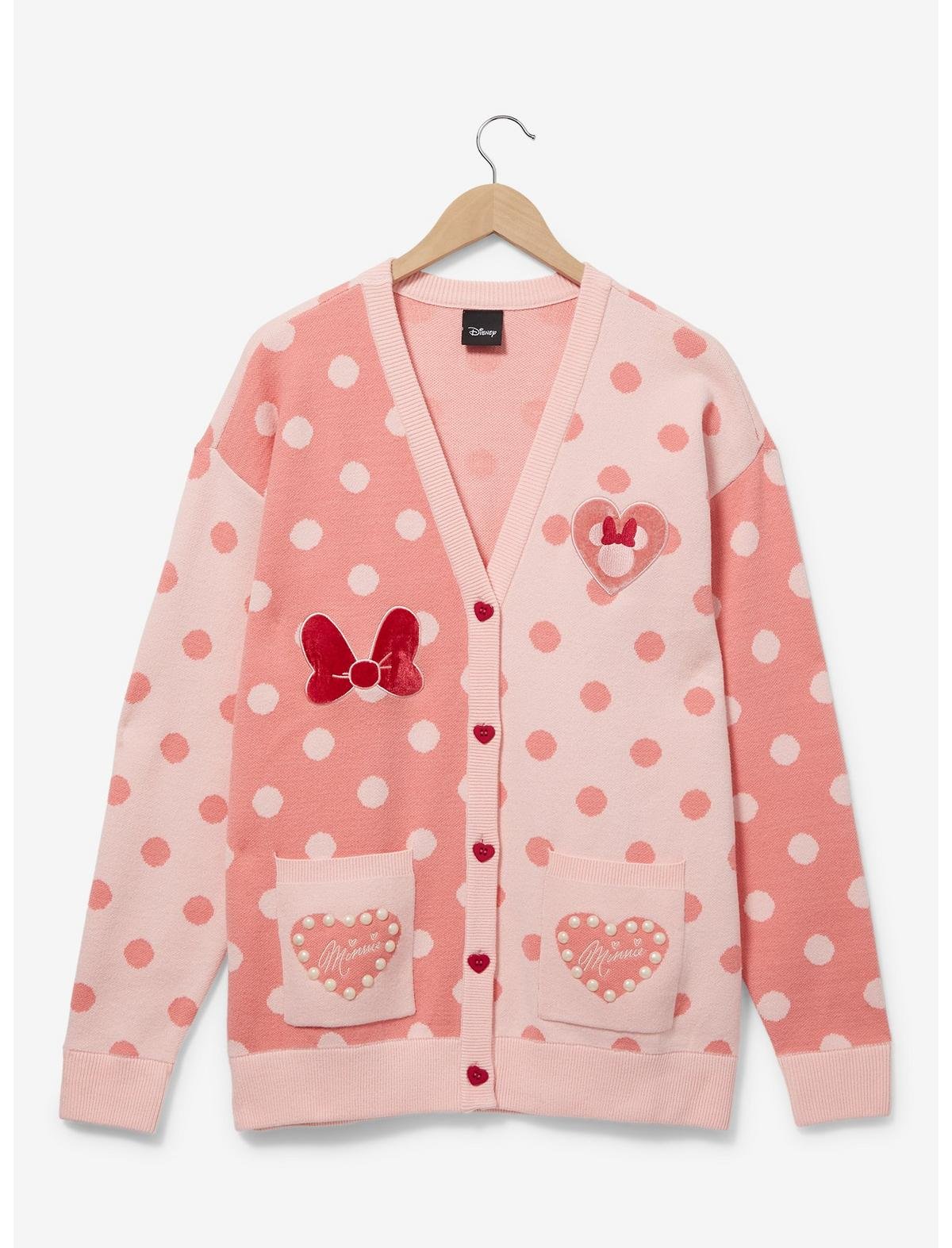 Disney Minnie Mouse Polka Dot Cardigan 