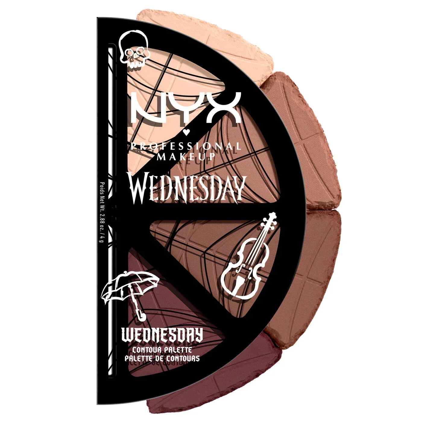 WEDNESDAY STAINED GLASS CONTOUR PALETTE