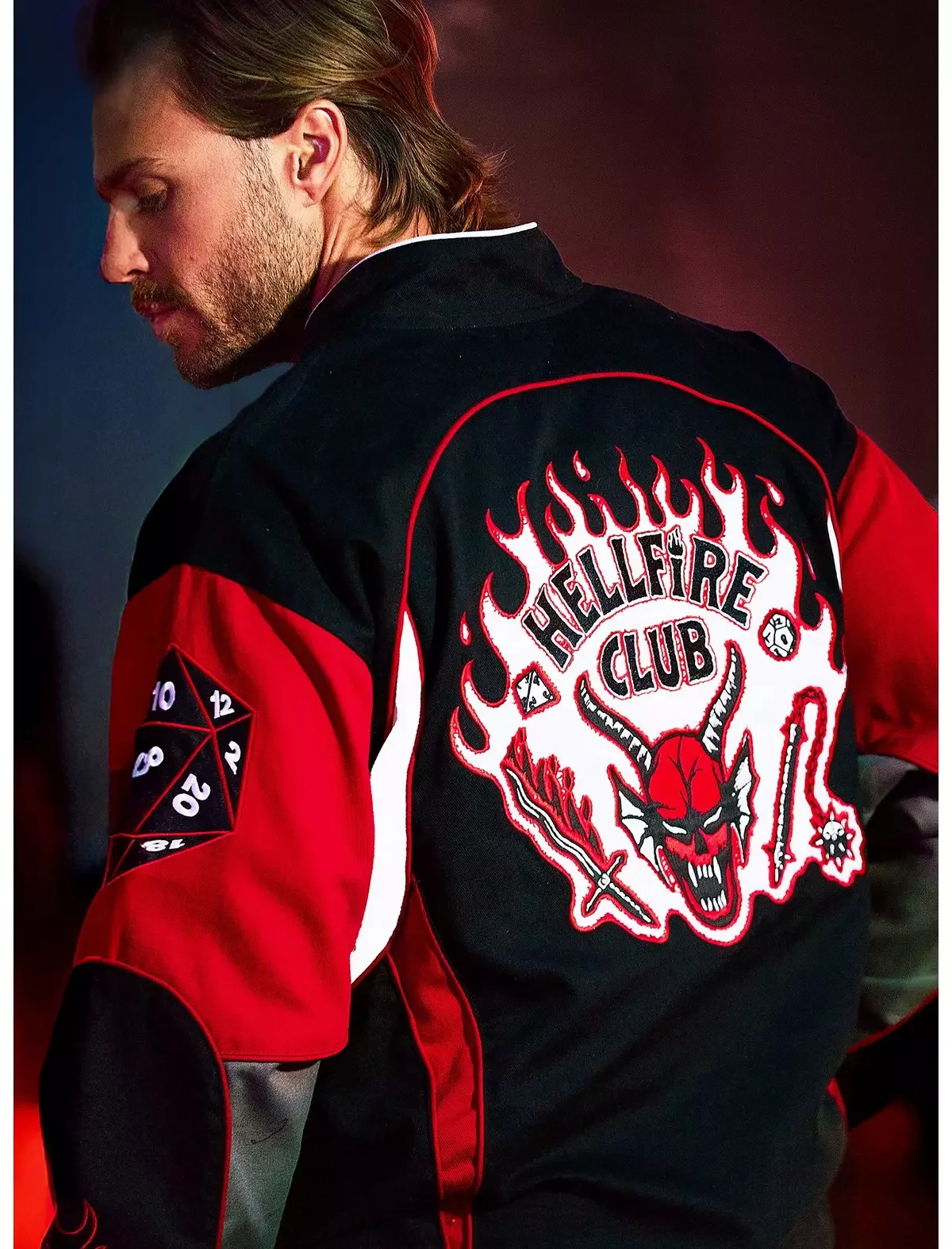 Stranger Things Hellfire Club Moto Jacket - BoxLunch Exclusive