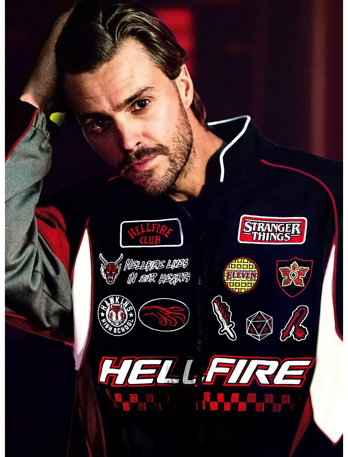 Stranger Things Hellfire Club Moto Jacket - BoxLunch Exclusive