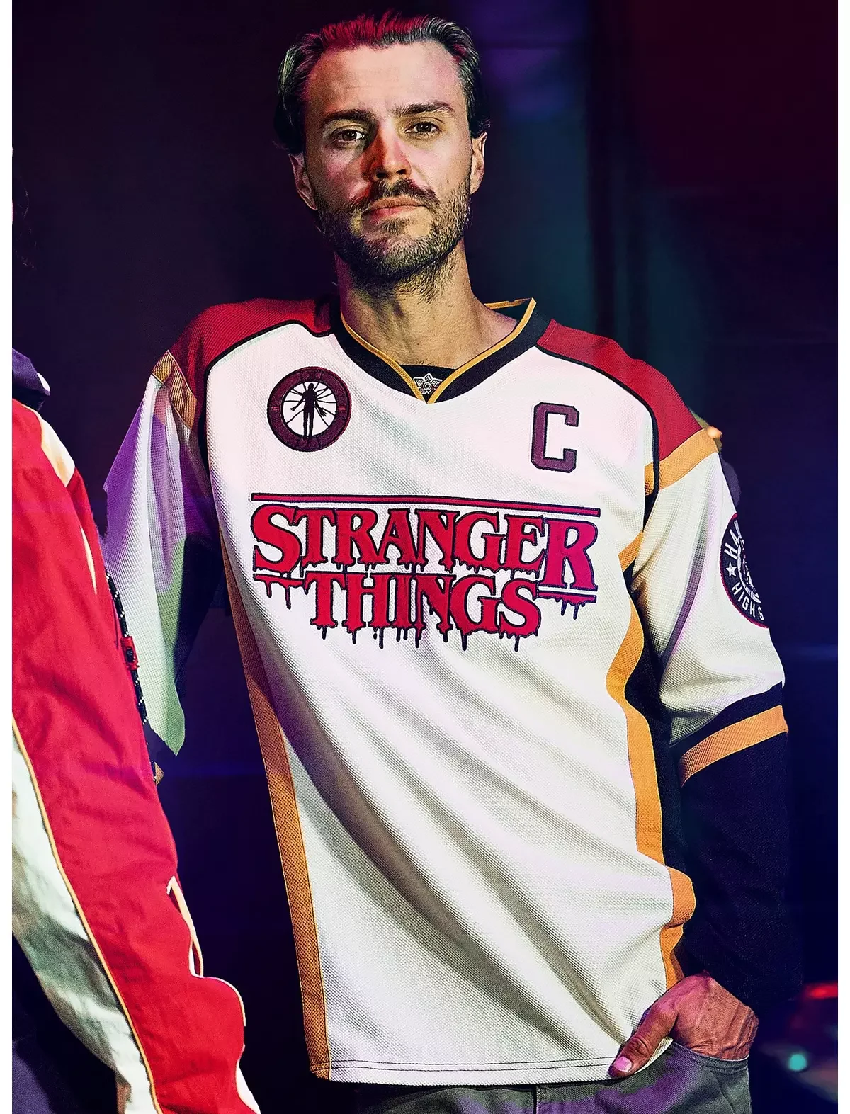 Stranger Things Logo Hockey Jersey