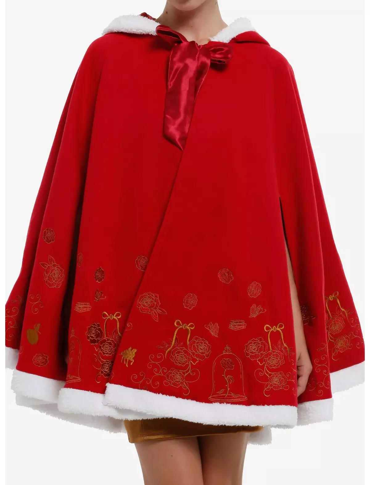 Her Universe Disney Beauty And The Beast Belle Hooded Cape Her Universe Exclusive