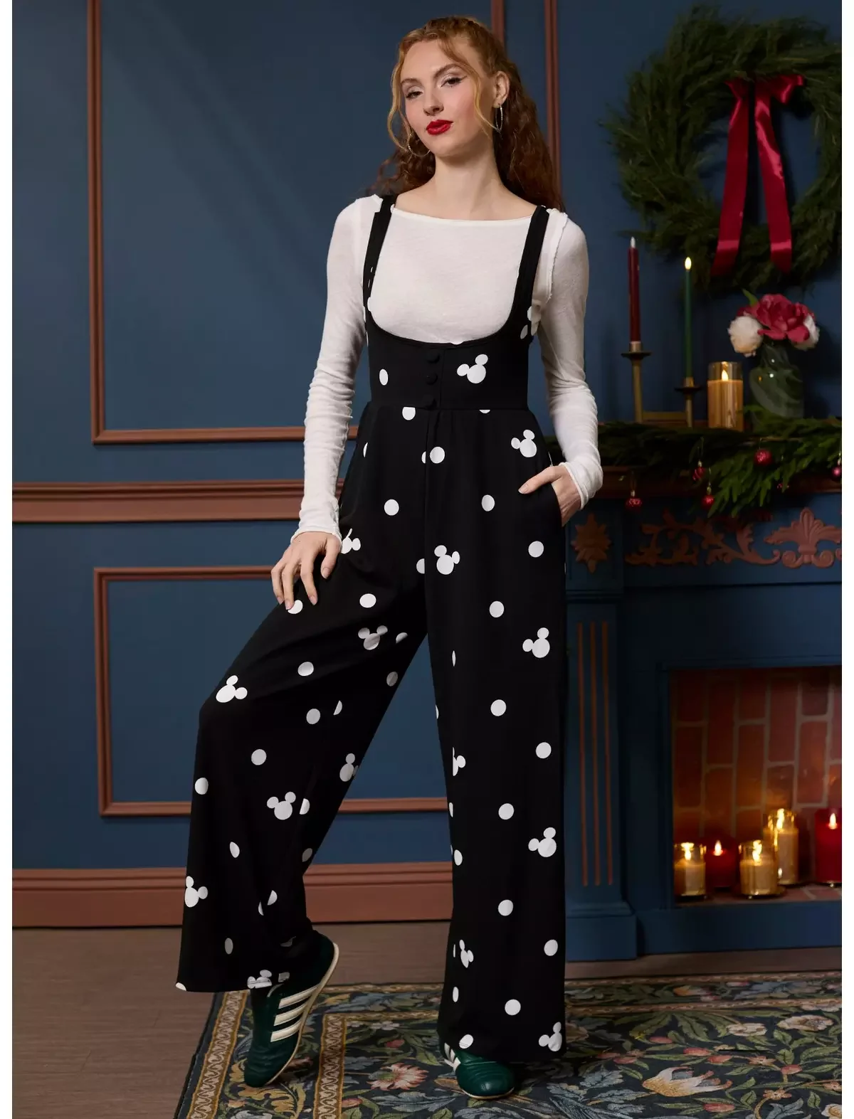 Her Universe Disney Mickey Mouse Retro Jumpsuit Her Universe Exclusive