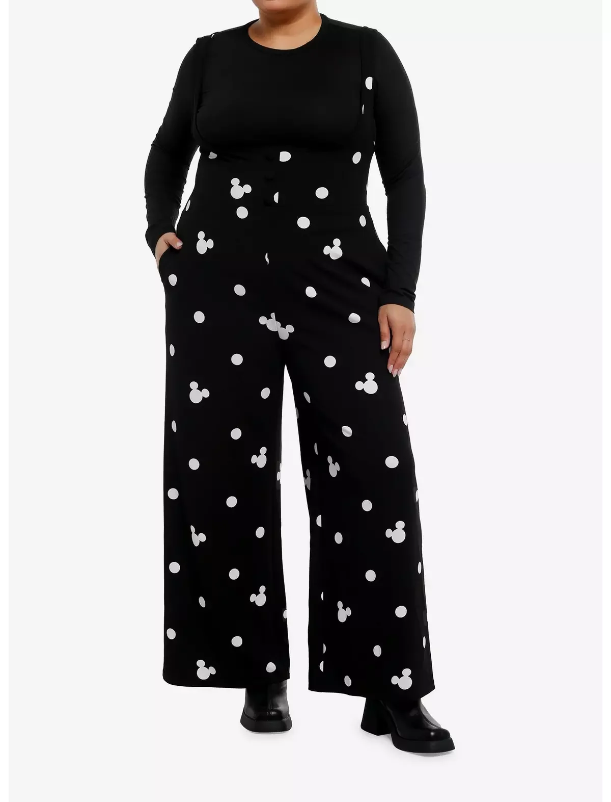 Her Universe Disney Mickey Mouse Retro Jumpsuit Plus Size Her Universe Exclusive