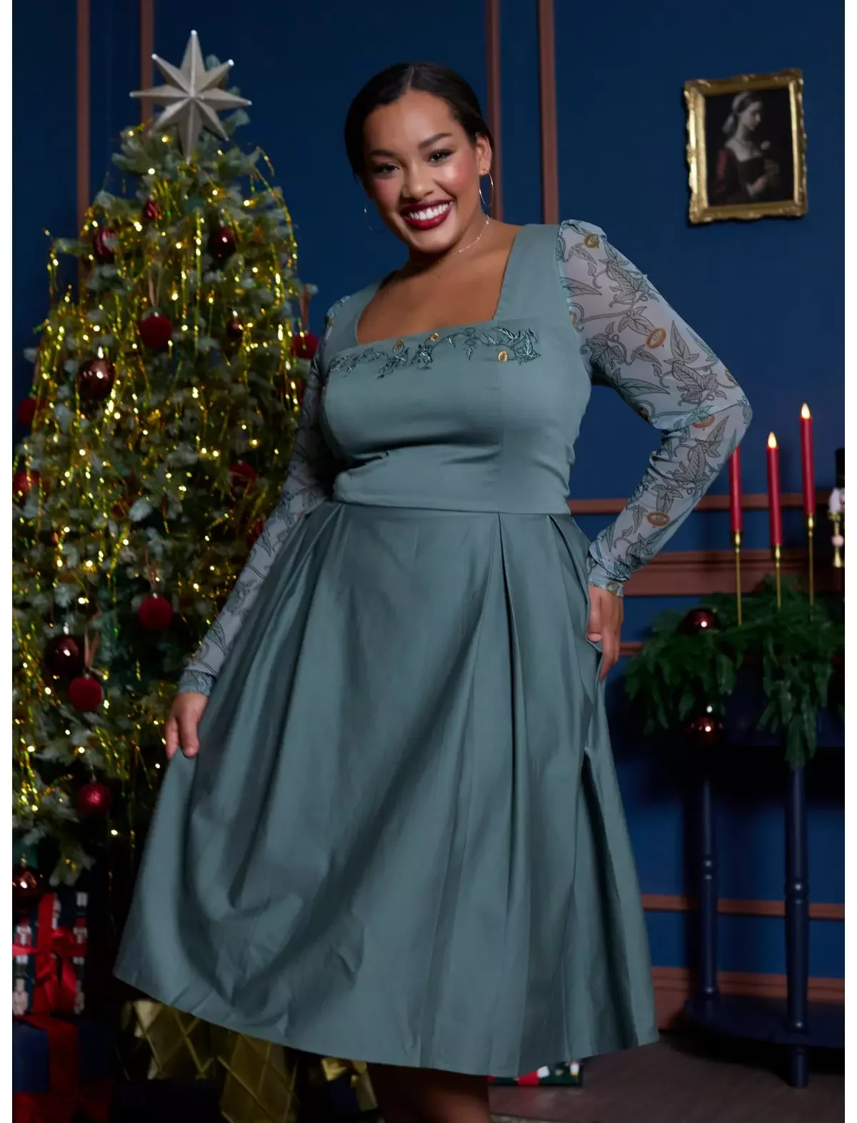 Her Universe The Lord Of The Rings Icons Retro Dress Plus Size Her Universe Exclusive