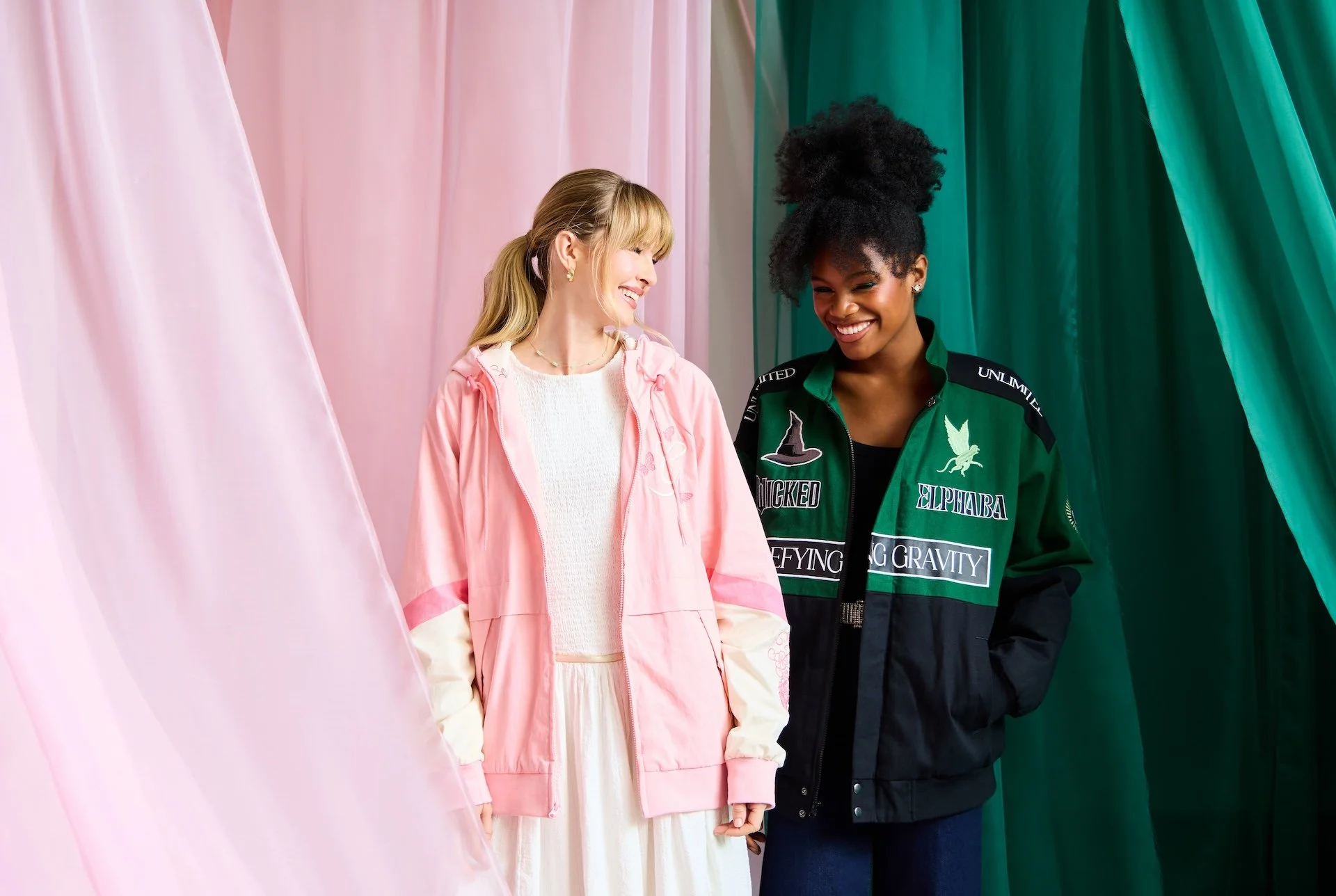 PINK WINDBREAKER + GREEN JACKET_1.jpeg