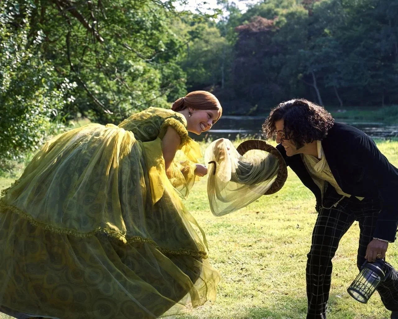Style Crush: Mia Goth’s ‘Frankenstein’ Fashion Is A Fever Dream Of Beetles, Diamonds, And Gothic Romance