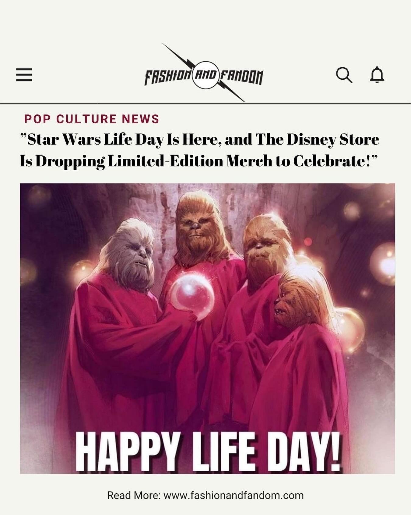 Life Day is here, and The Disney Store is celebrating with&nbsp;some major&nbsp;Star Wars drops. 👀✨
From a Life Day Chewbacca talking figure and an adorable sound-effect Loth-Cat plush,  to new Stranger and Baylan Skoll lightsaber hilts, this year&r