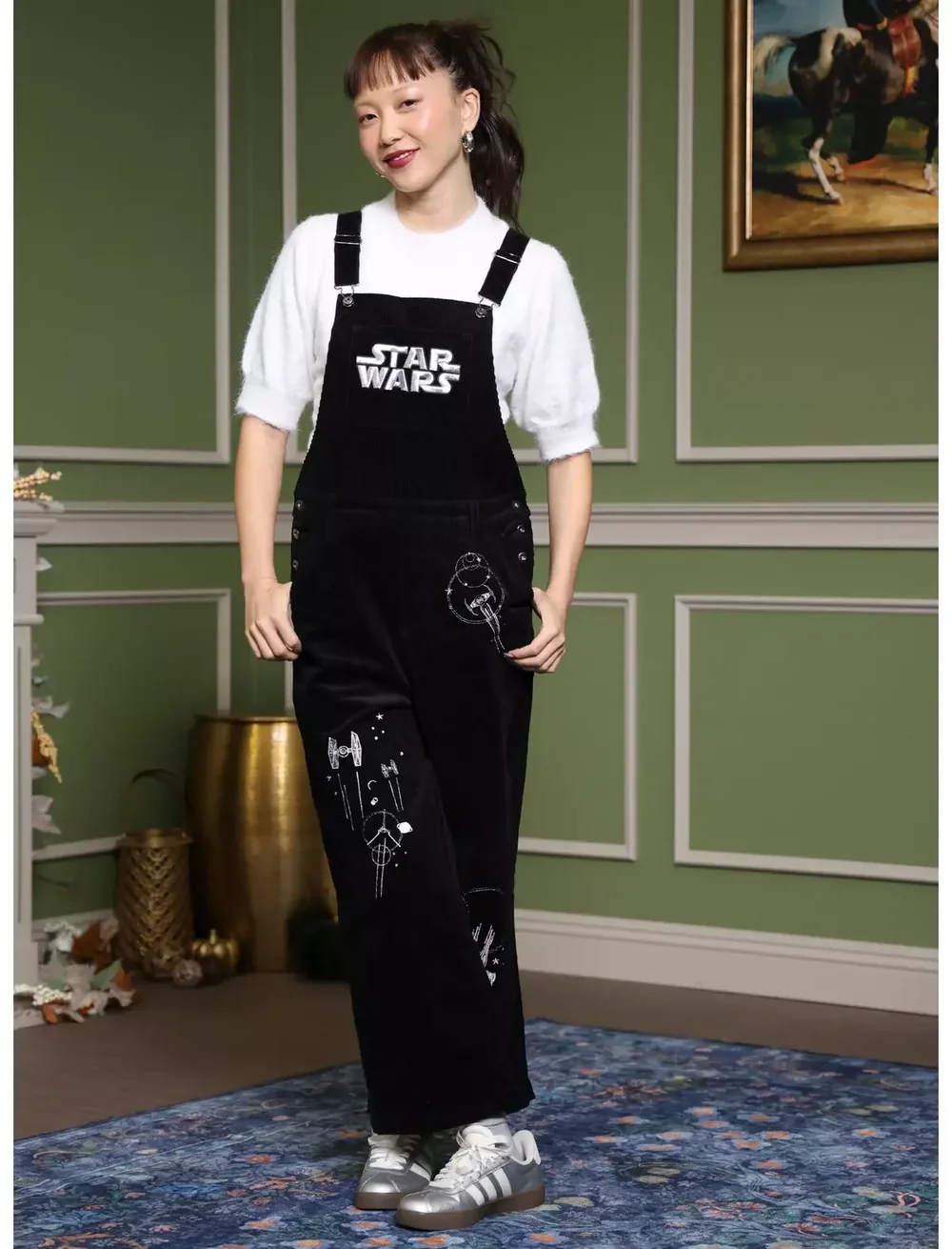 Her Universe Star Wars Ships Wide Leg Overalls Her Universe Exclusive